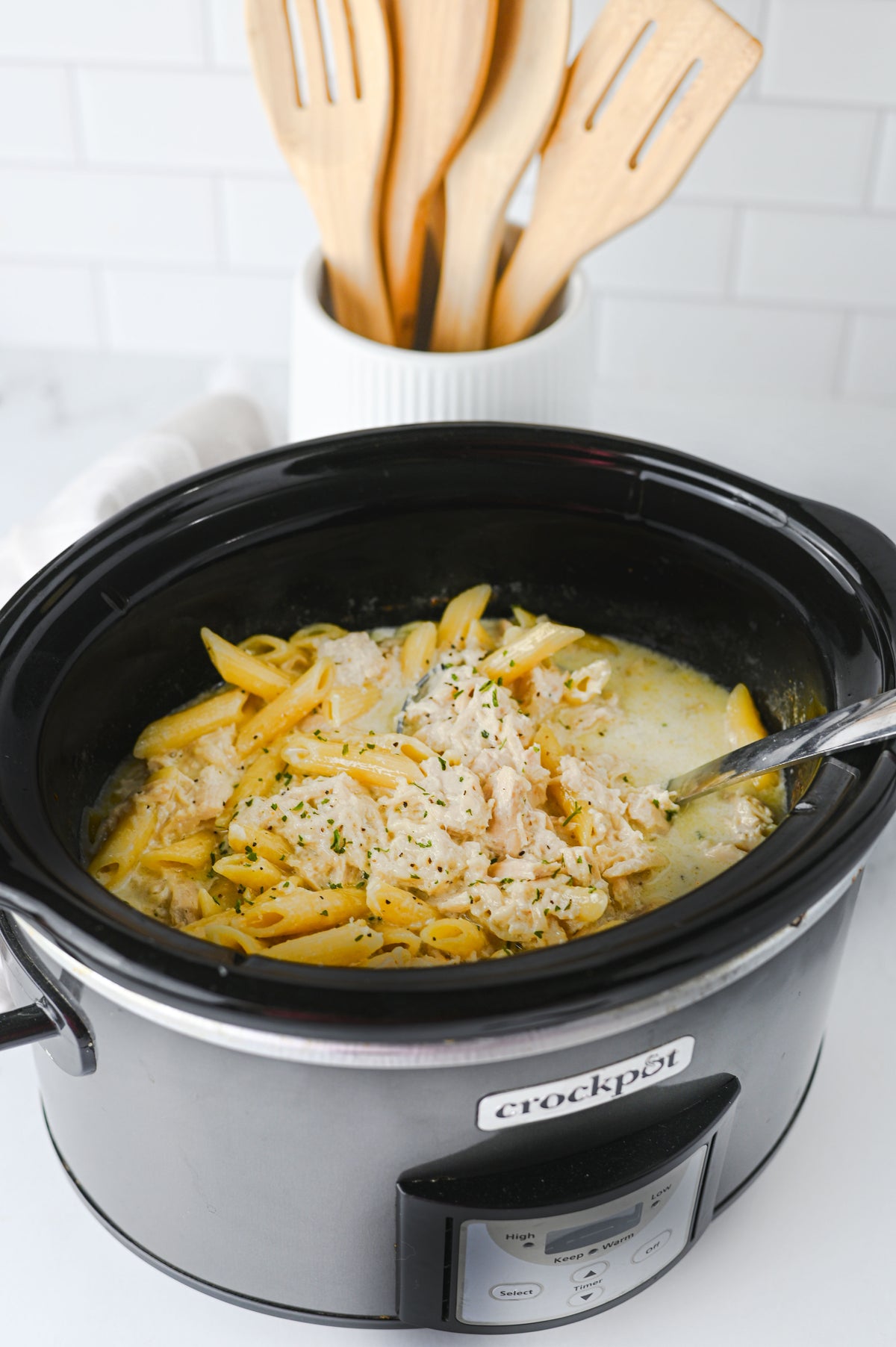 Crock Pot Chicken Alfredo Set #2