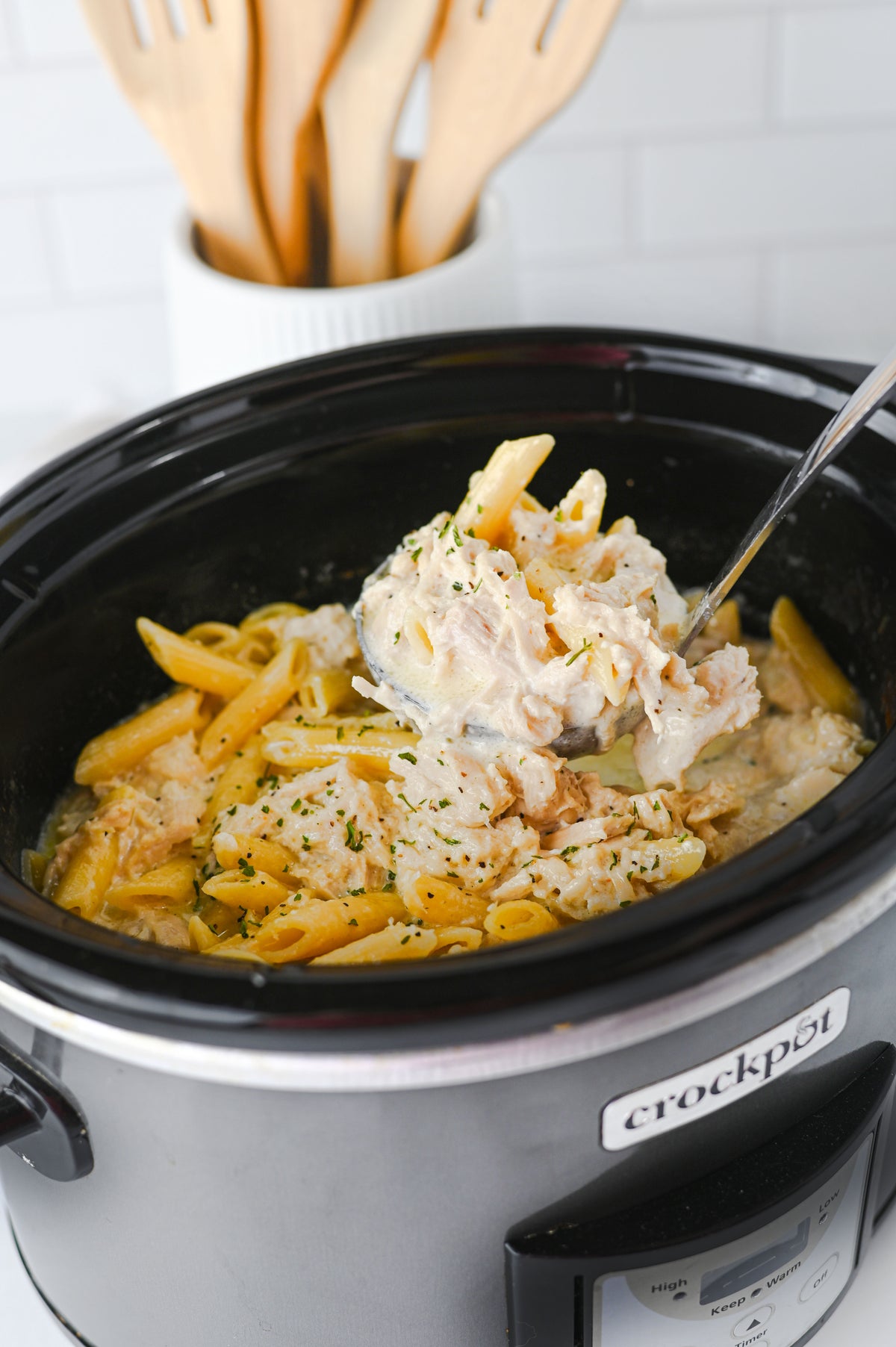 Crock Pot Chicken Alfredo Set #2