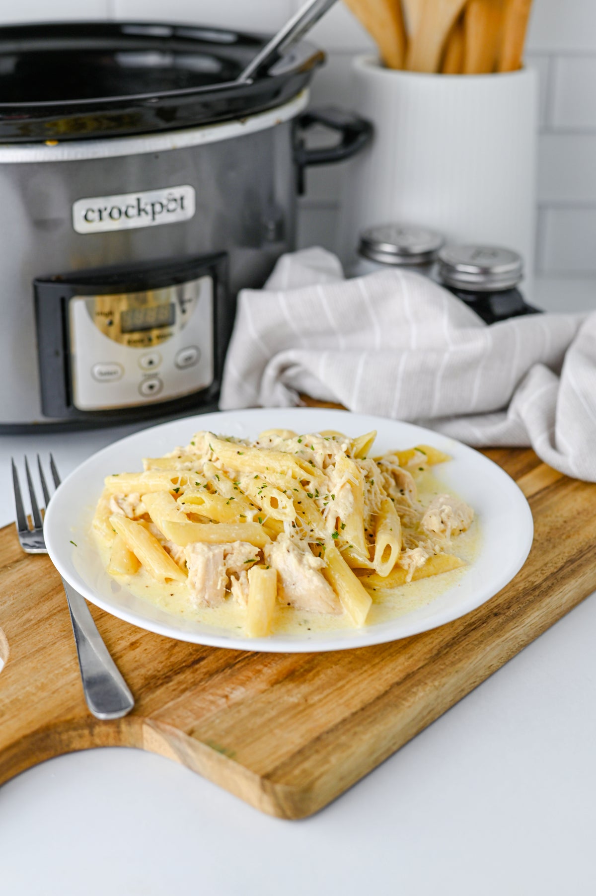 Crock Pot Chicken Alfredo Set #2