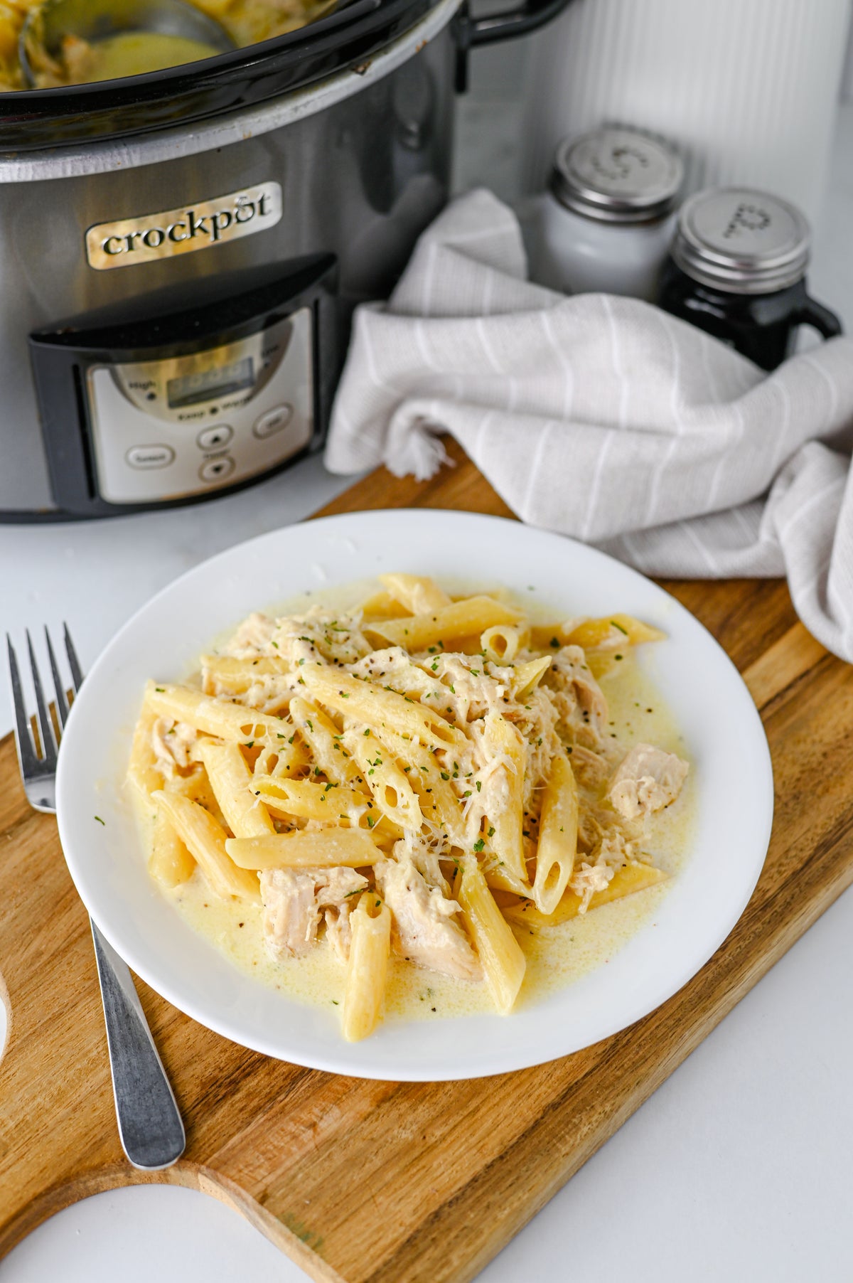 Crock Pot Chicken Alfredo Set #2