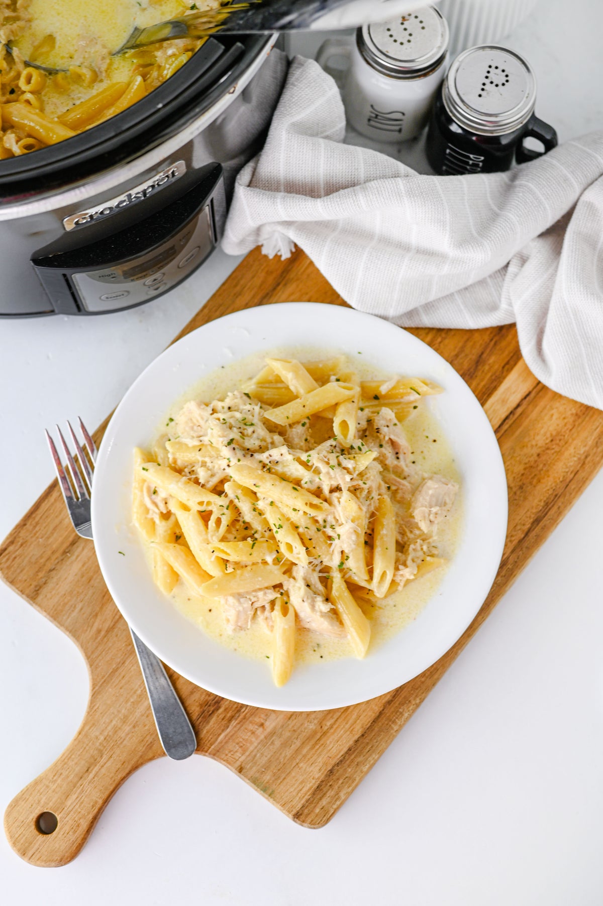 Crock Pot Chicken Alfredo Set #2