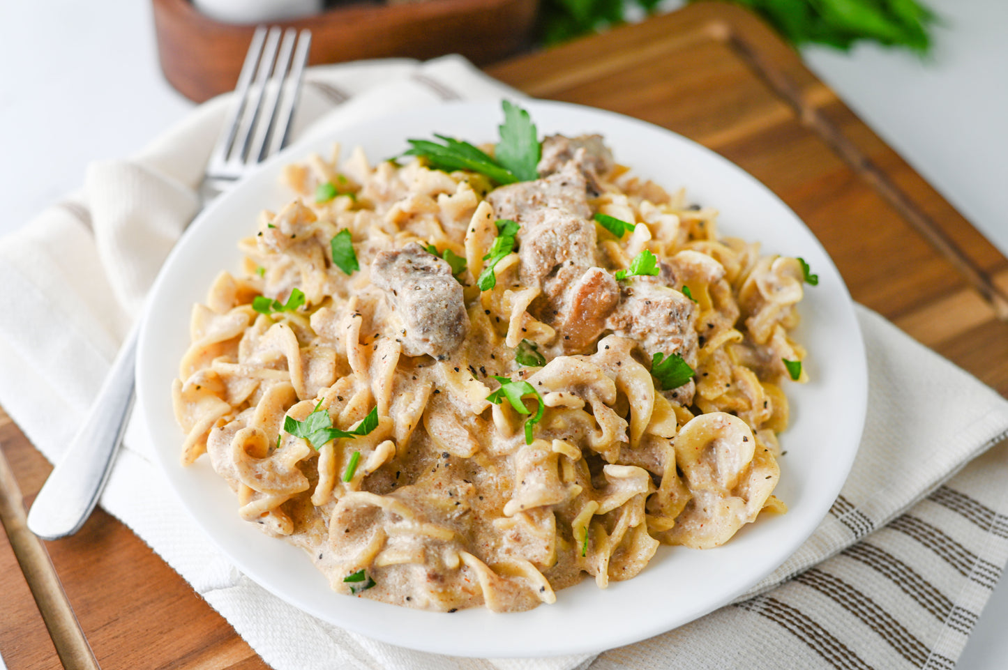 Crock Pot Beef Stroganoff Set #2