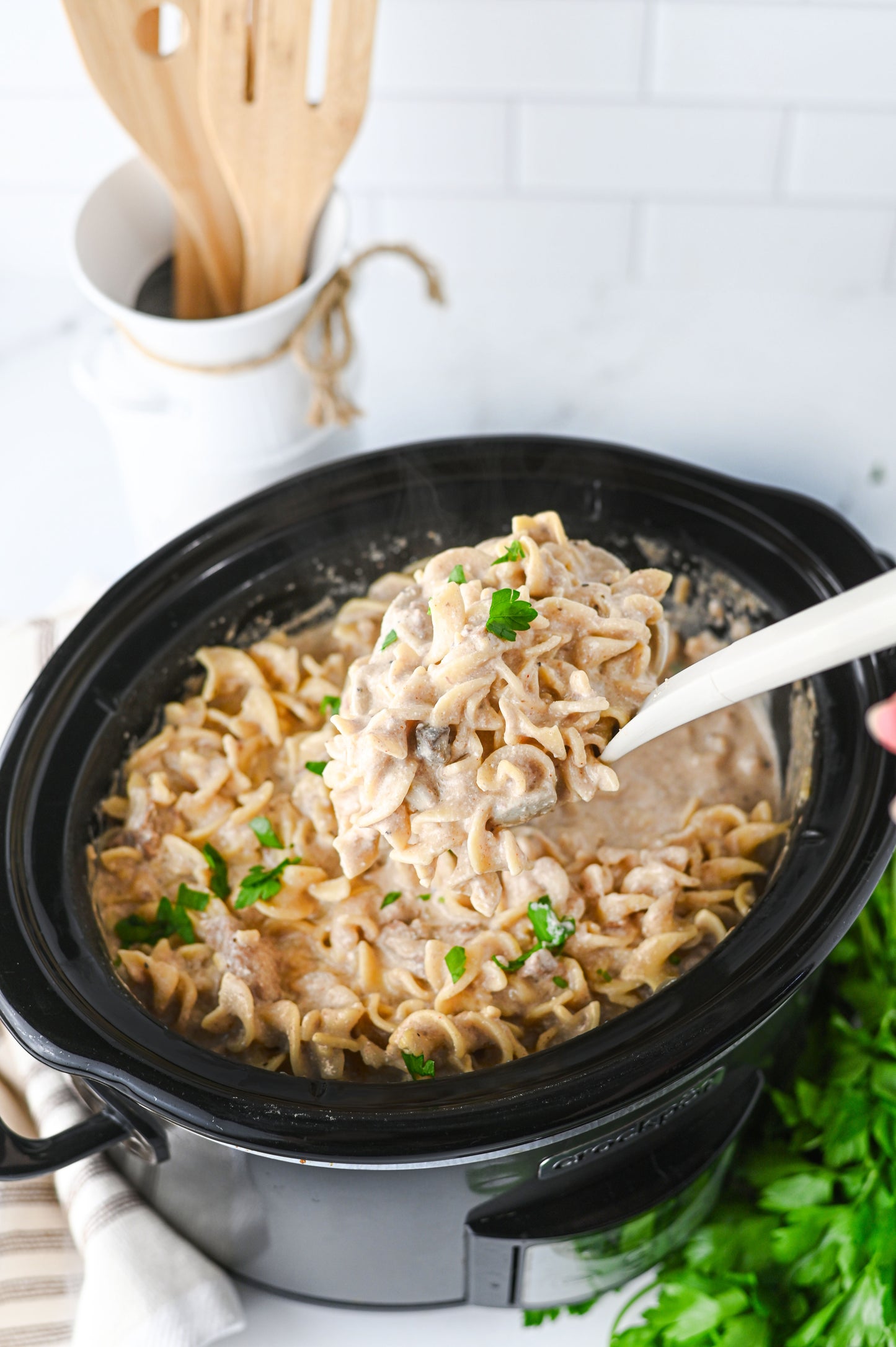 Crock Pot Beef Stroganoff Set #2