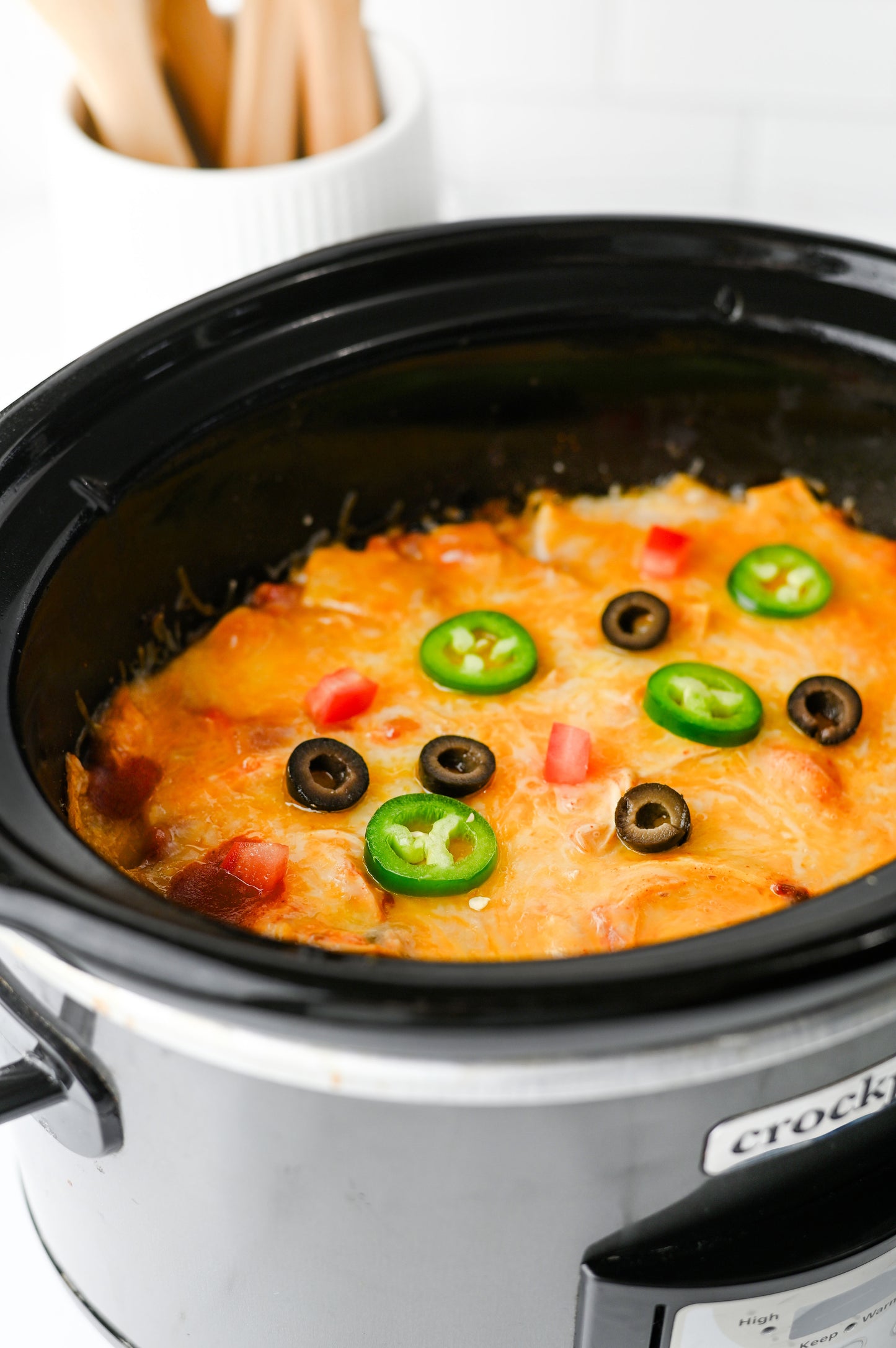Crock Pot Enchiladas/Enchilada Casserole #2