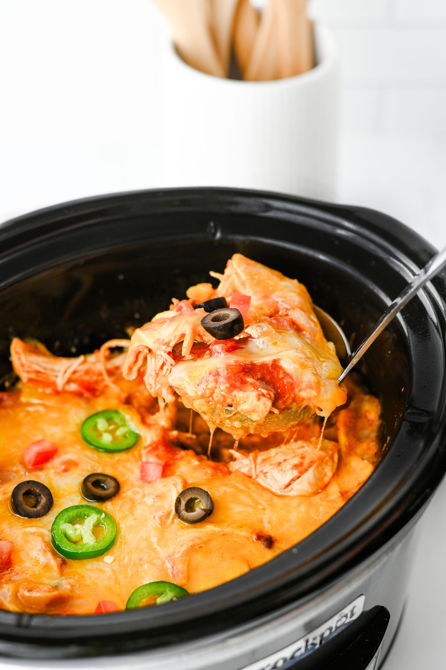 Crock Pot Enchiladas/Enchilada Casserole #2