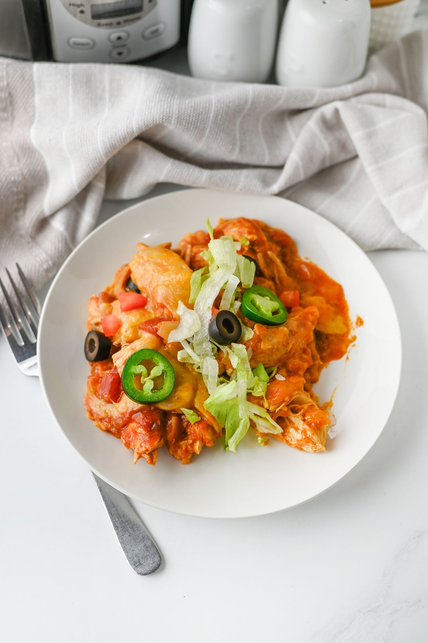 Crock Pot Enchiladas/Enchilada Casserole #2