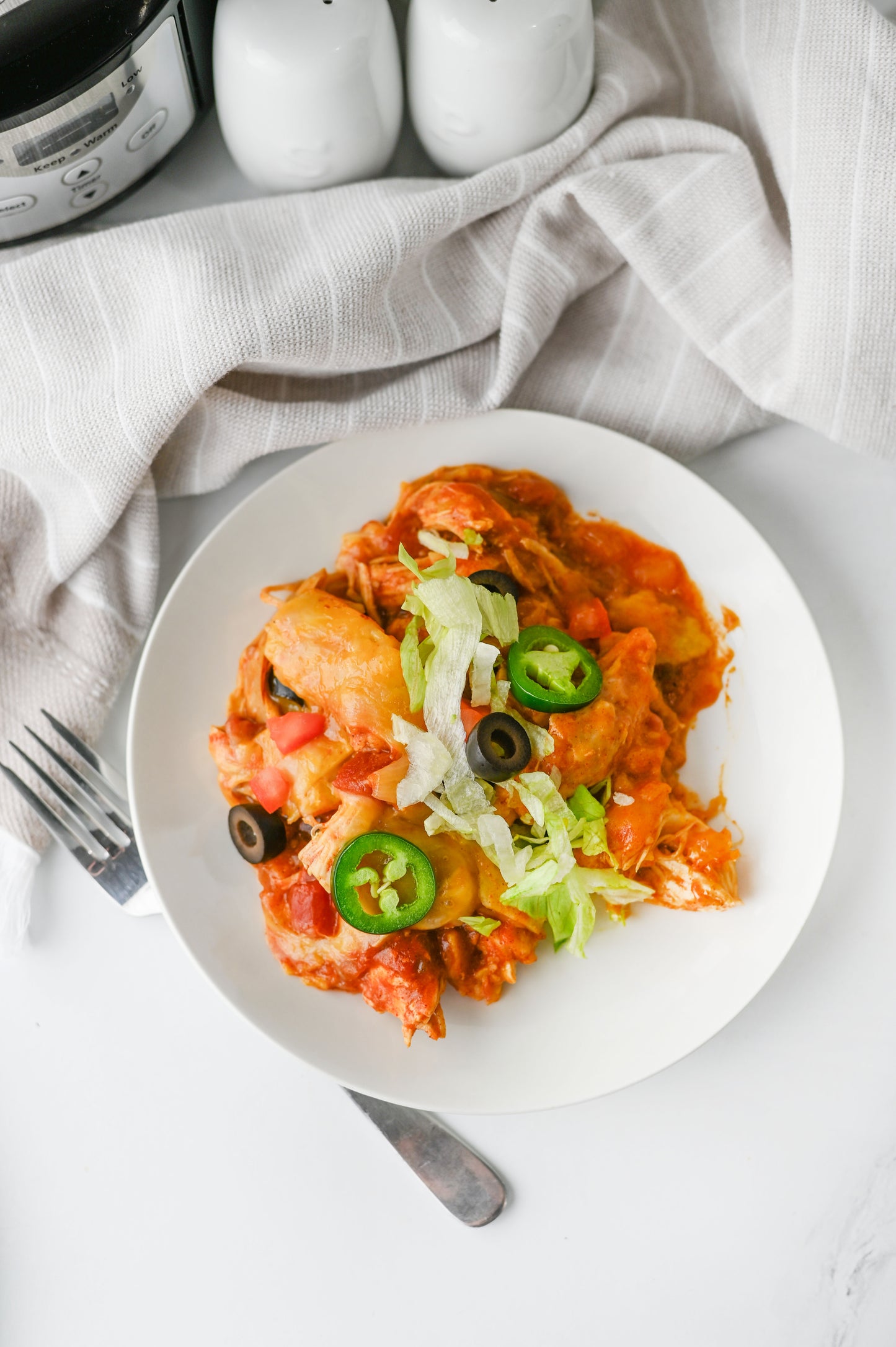 Crock Pot Enchiladas/Enchilada Casserole #2
