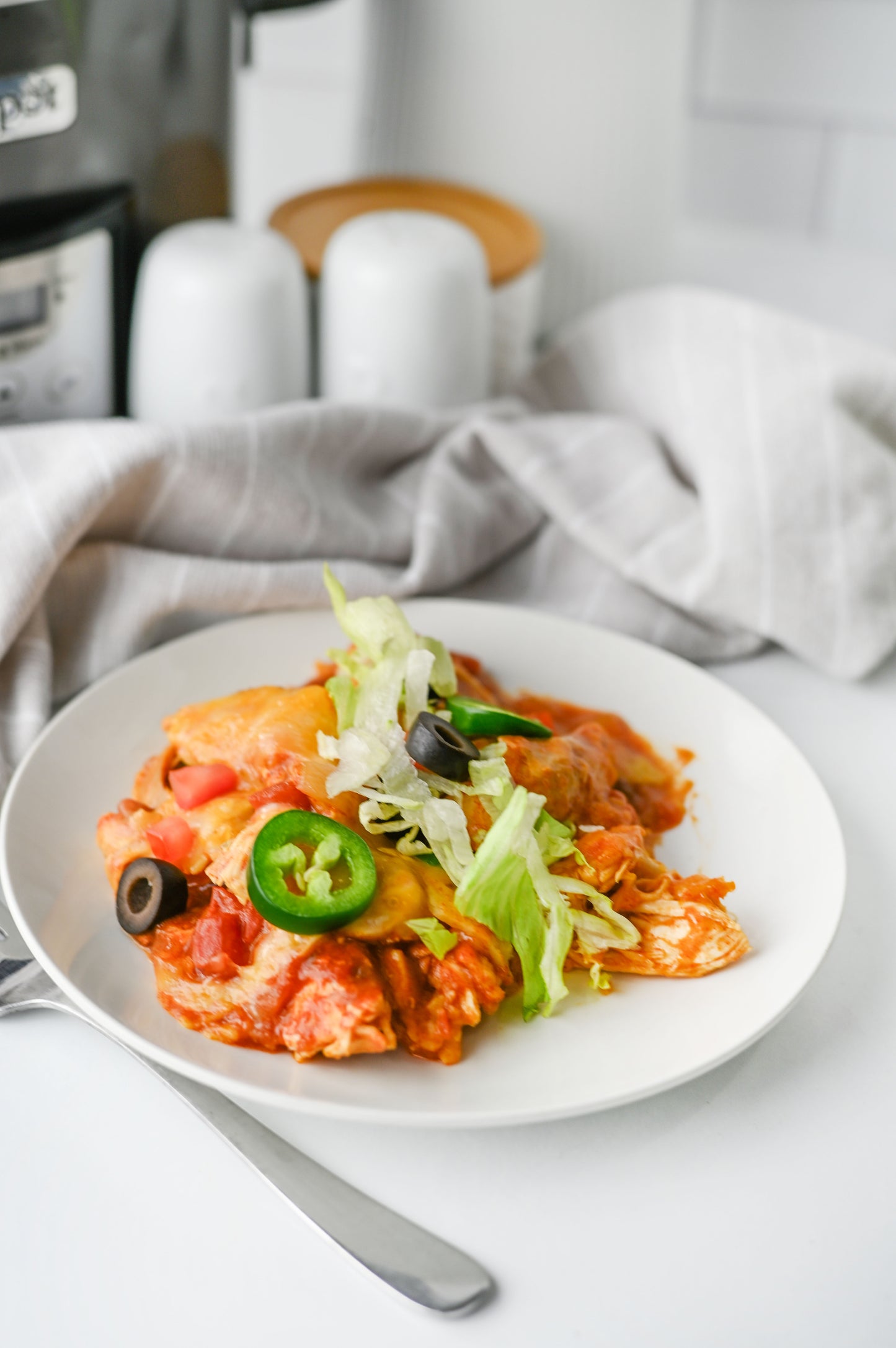 Crock Pot Enchiladas/Enchilada Casserole #2