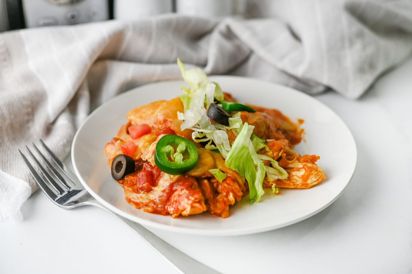 Crock Pot Enchiladas/Enchilada Casserole #2