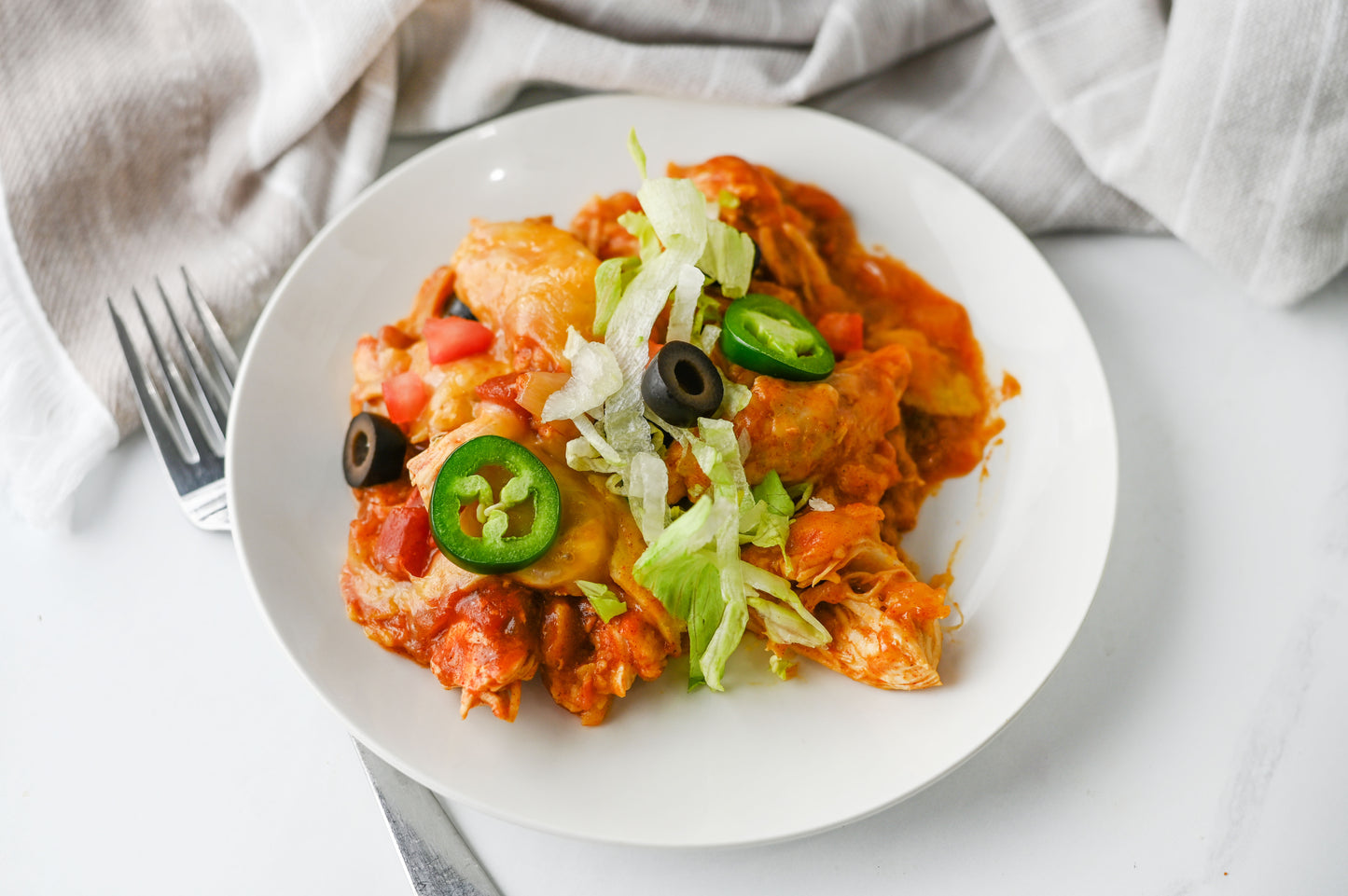 Crock Pot Enchiladas/Enchilada Casserole #2