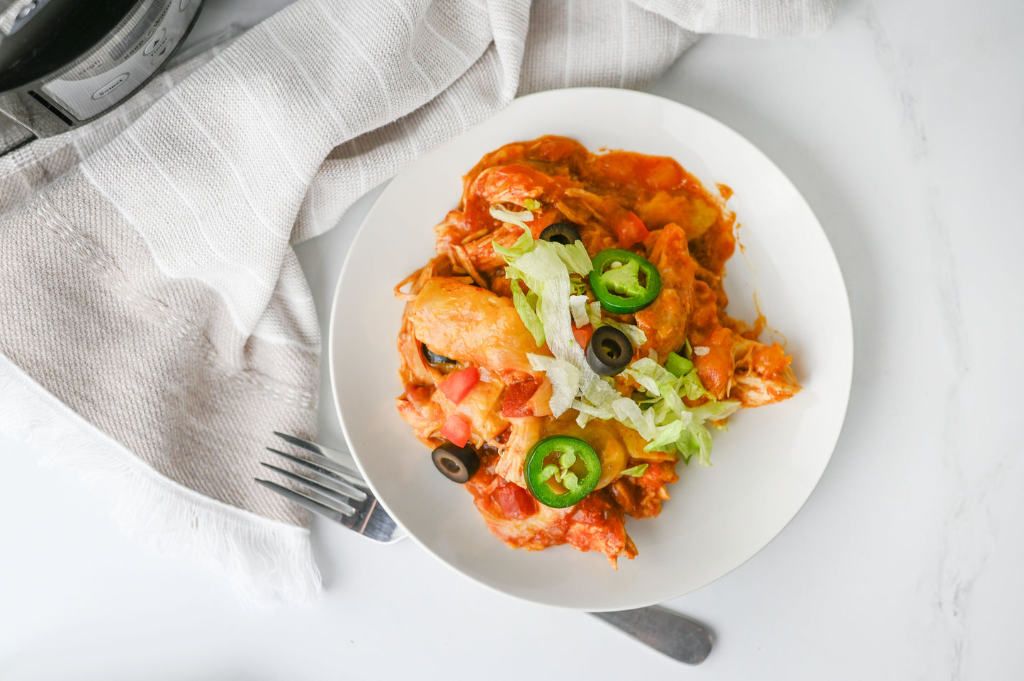 Crock Pot Enchiladas/Enchilada Casserole #2