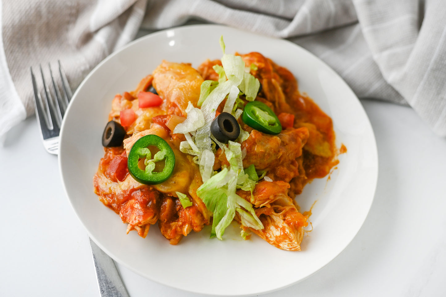 Crock Pot Enchiladas/Enchilada Casserole #2