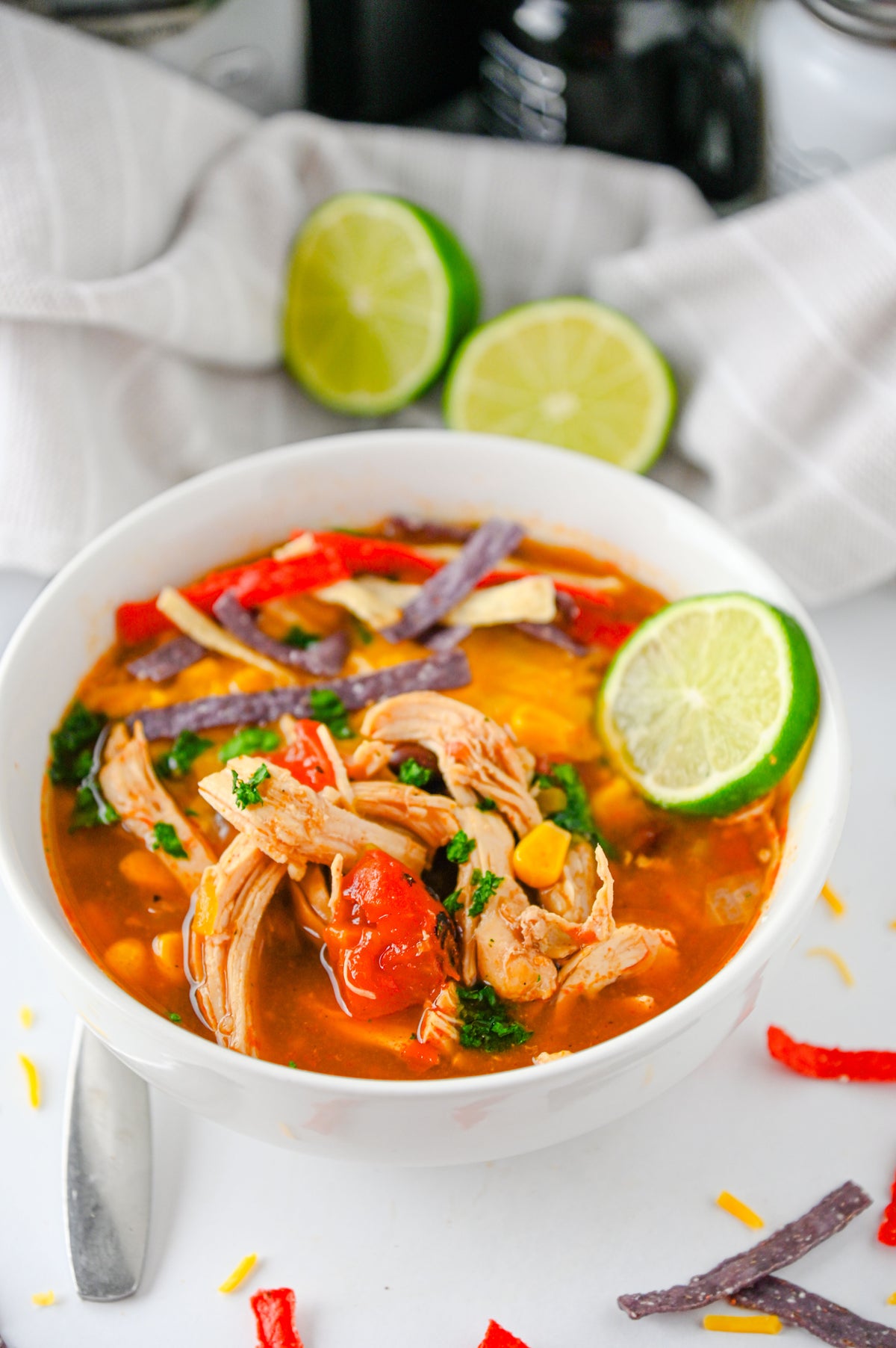 Slow Cooker Enchilada Soup Set #2