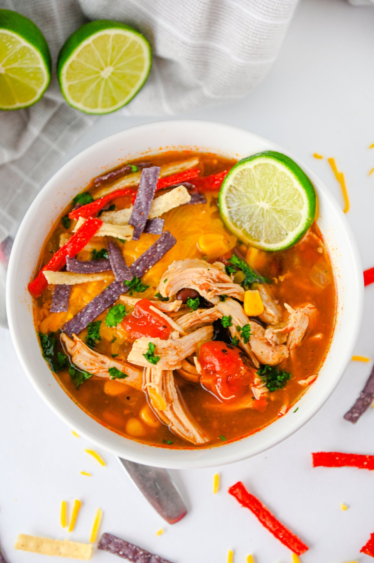 Slow Cooker Enchilada Soup Set #2