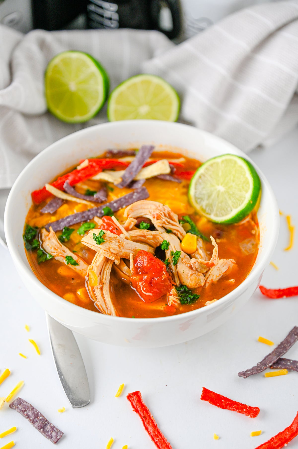 Slow Cooker Enchilada Soup Set #2