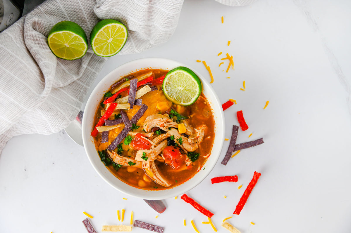 Slow Cooker Enchilada Soup Set #2
