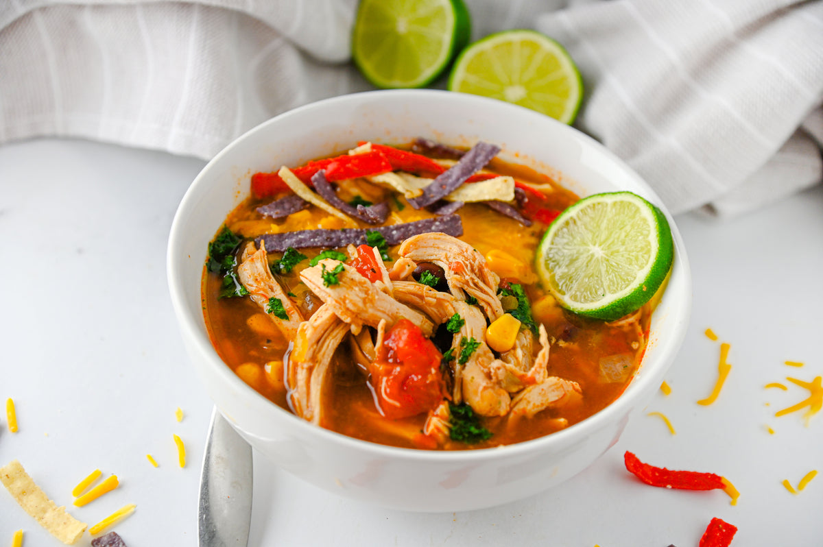 Slow Cooker Enchilada Soup Set #2