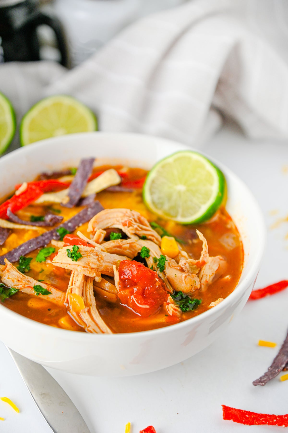 Slow Cooker Enchilada Soup Set #2