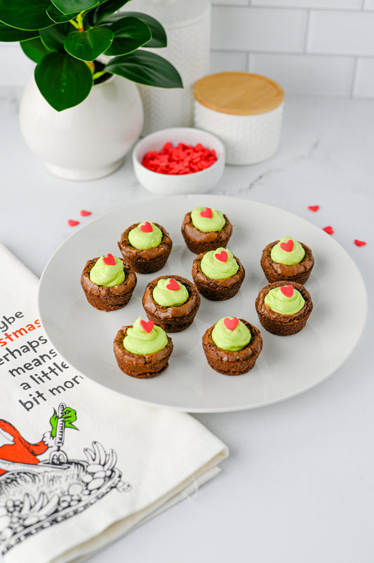 Grinch Brownie Bites Set #2