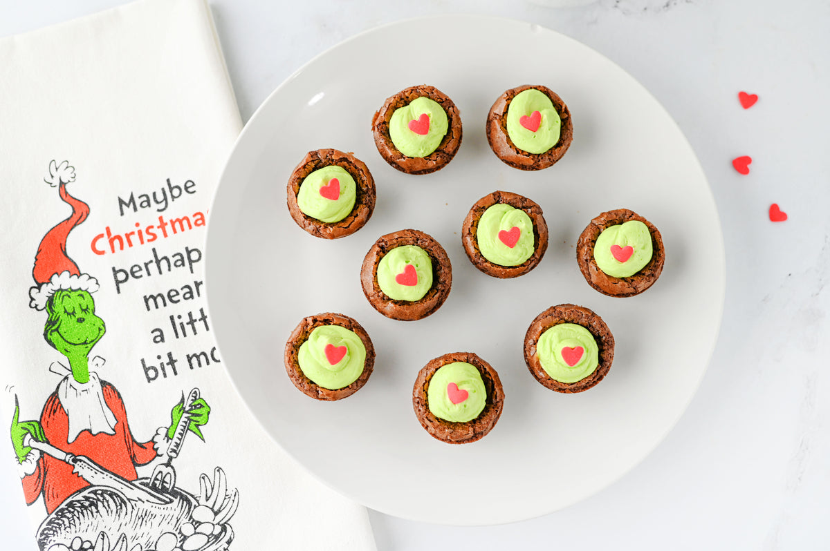 Grinch Brownie Bites Set #2