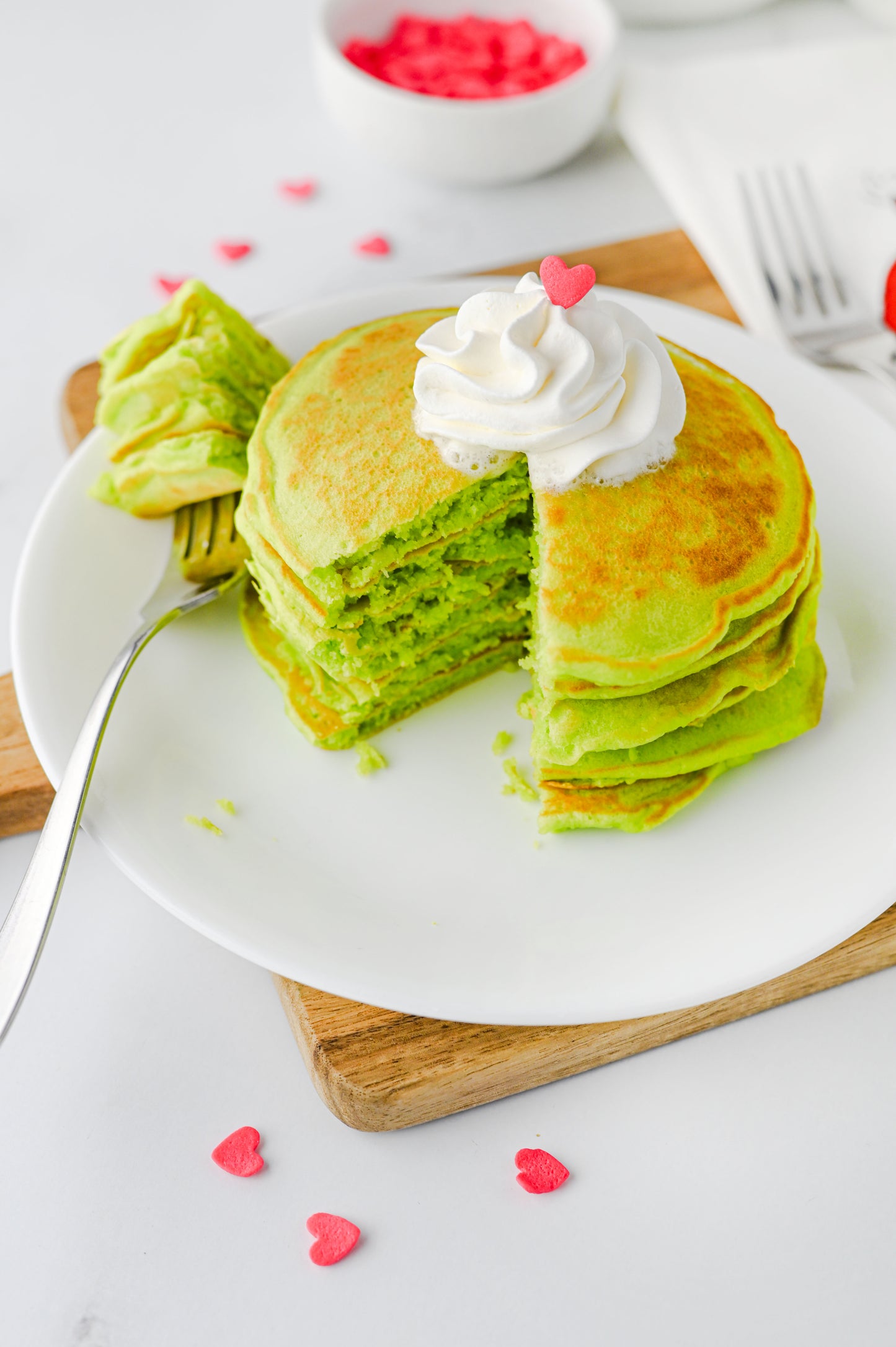 Grinch Pancakes Set #2