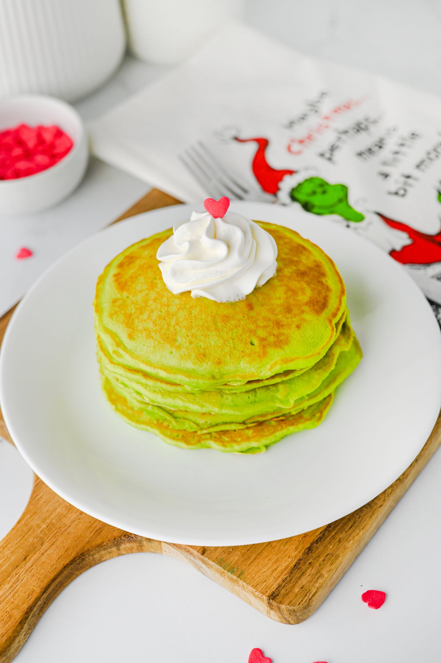 Grinch Pancakes Set #2