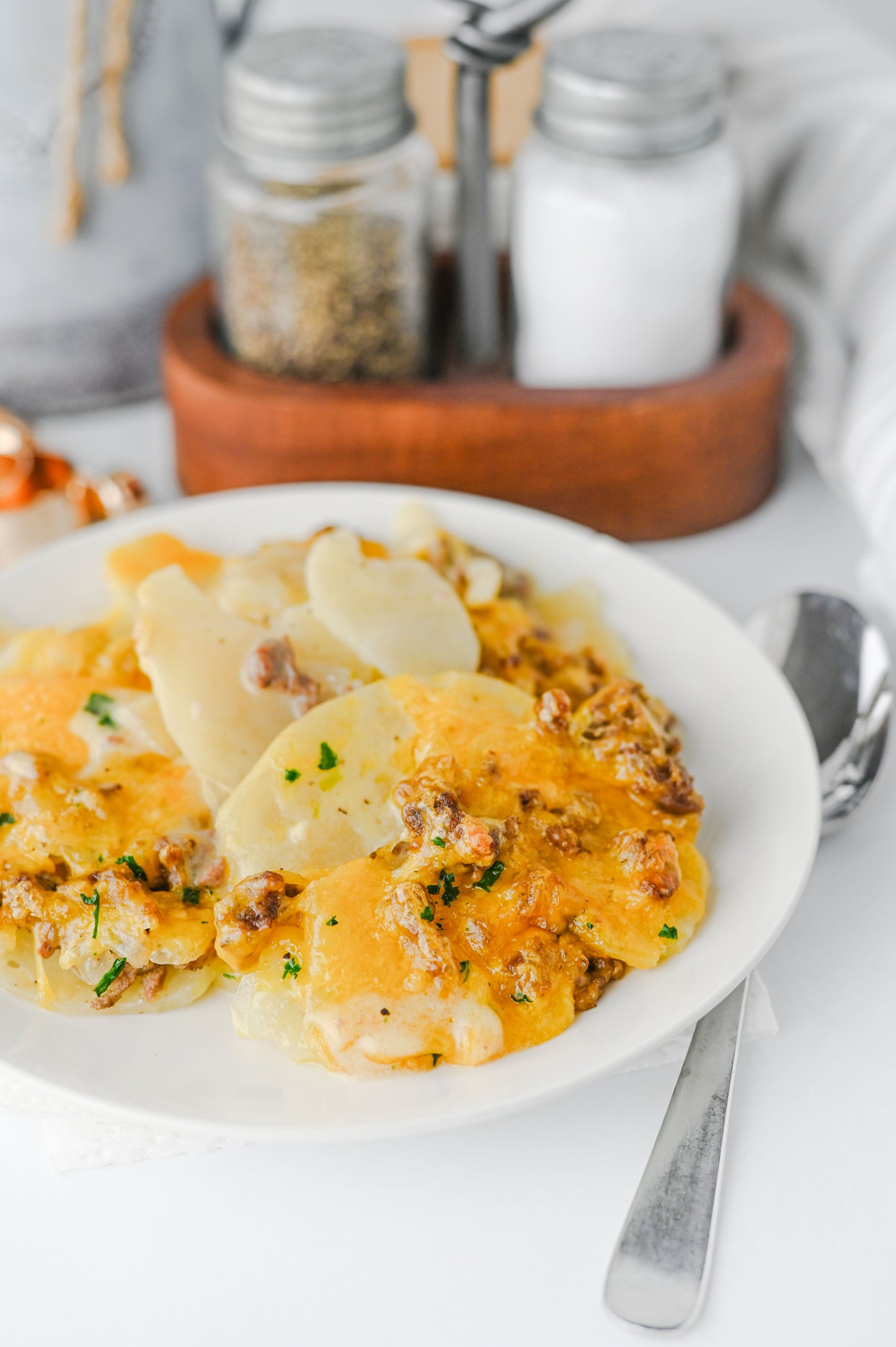 Hamburger Potato Casserole Set #2