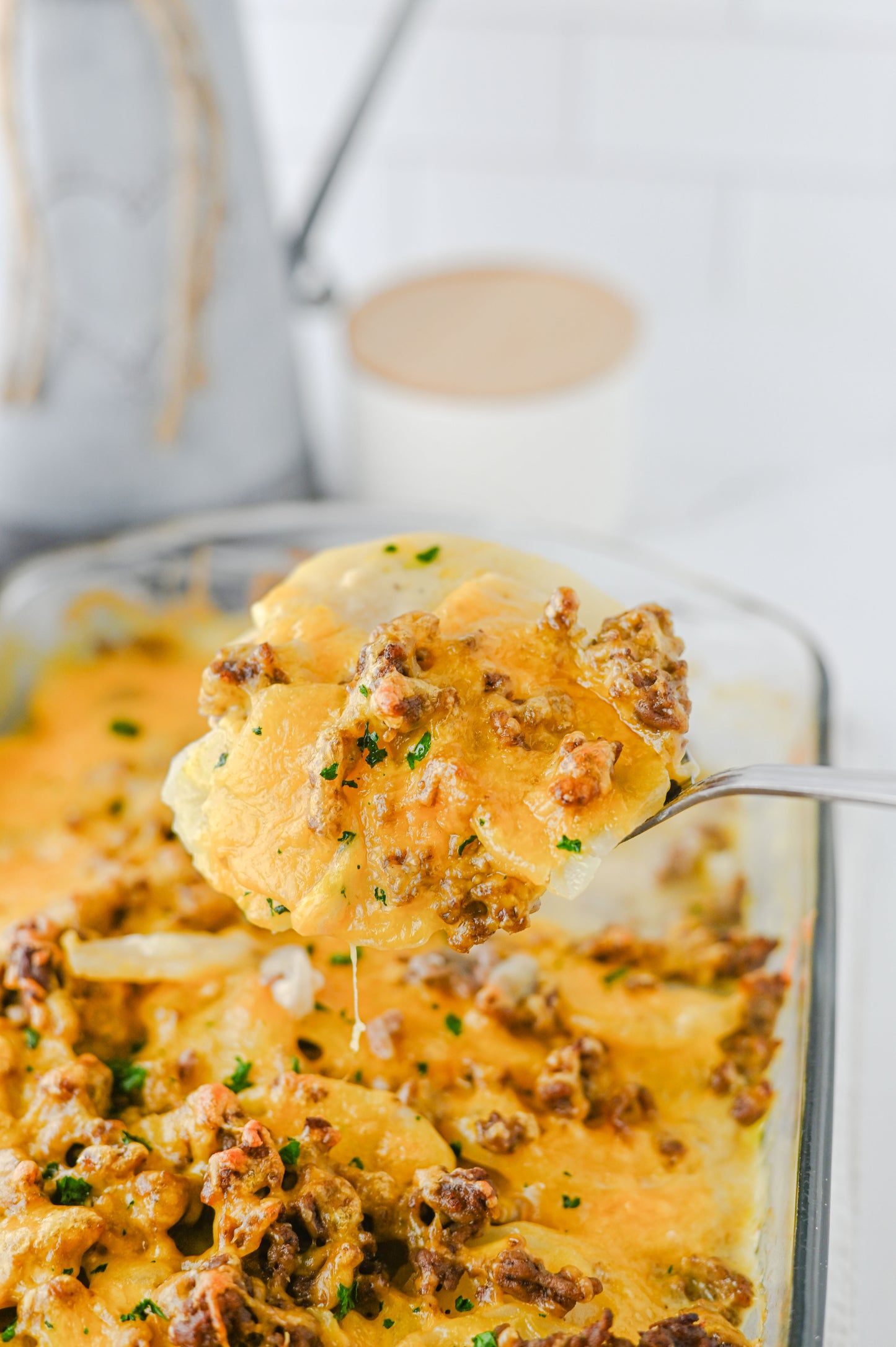 Hamburger Potato Casserole Set #2