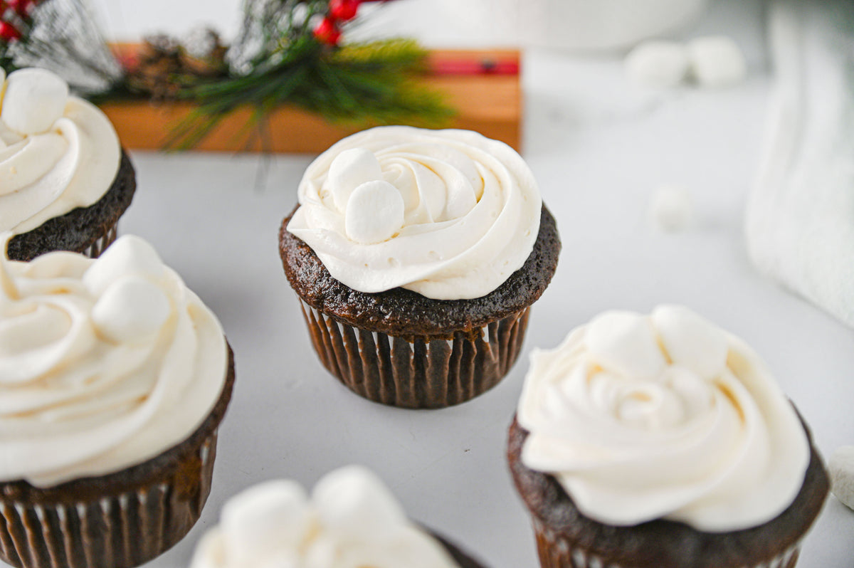 Hot Chocolate Cupcakes Set #2