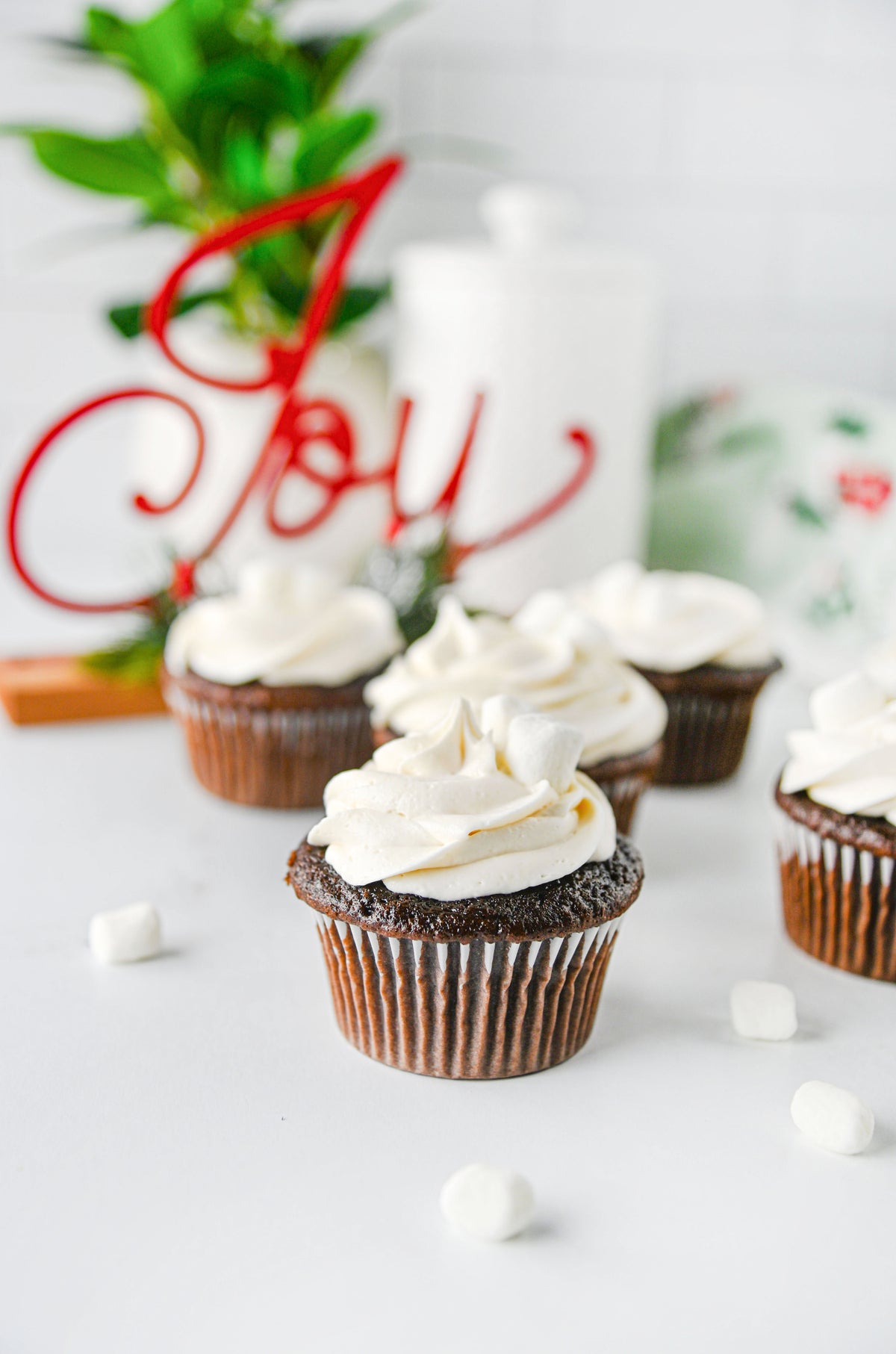 Hot Chocolate Cupcakes Set #2