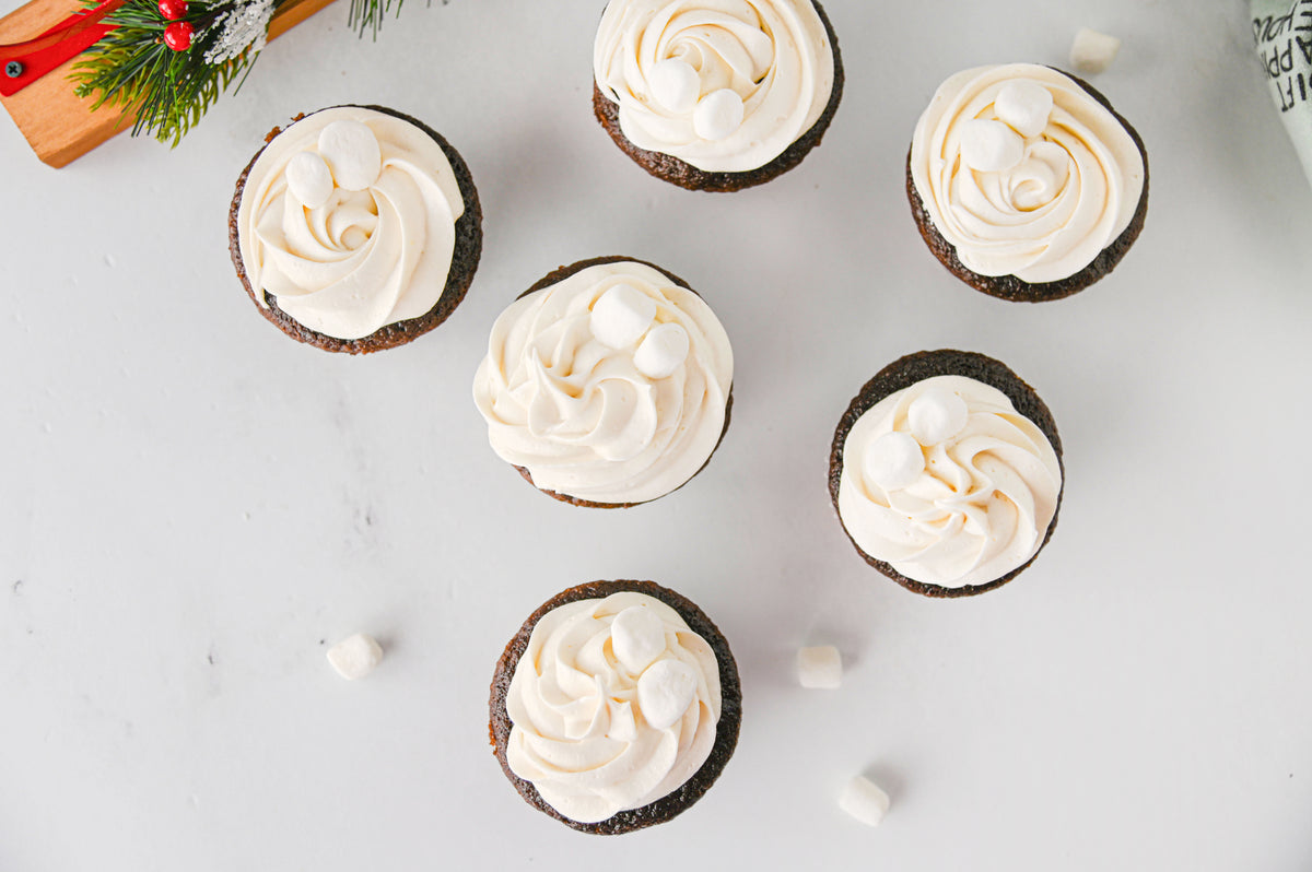 Hot Chocolate Cupcakes Set #2