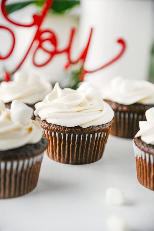 Hot Chocolate Cupcakes Set #2