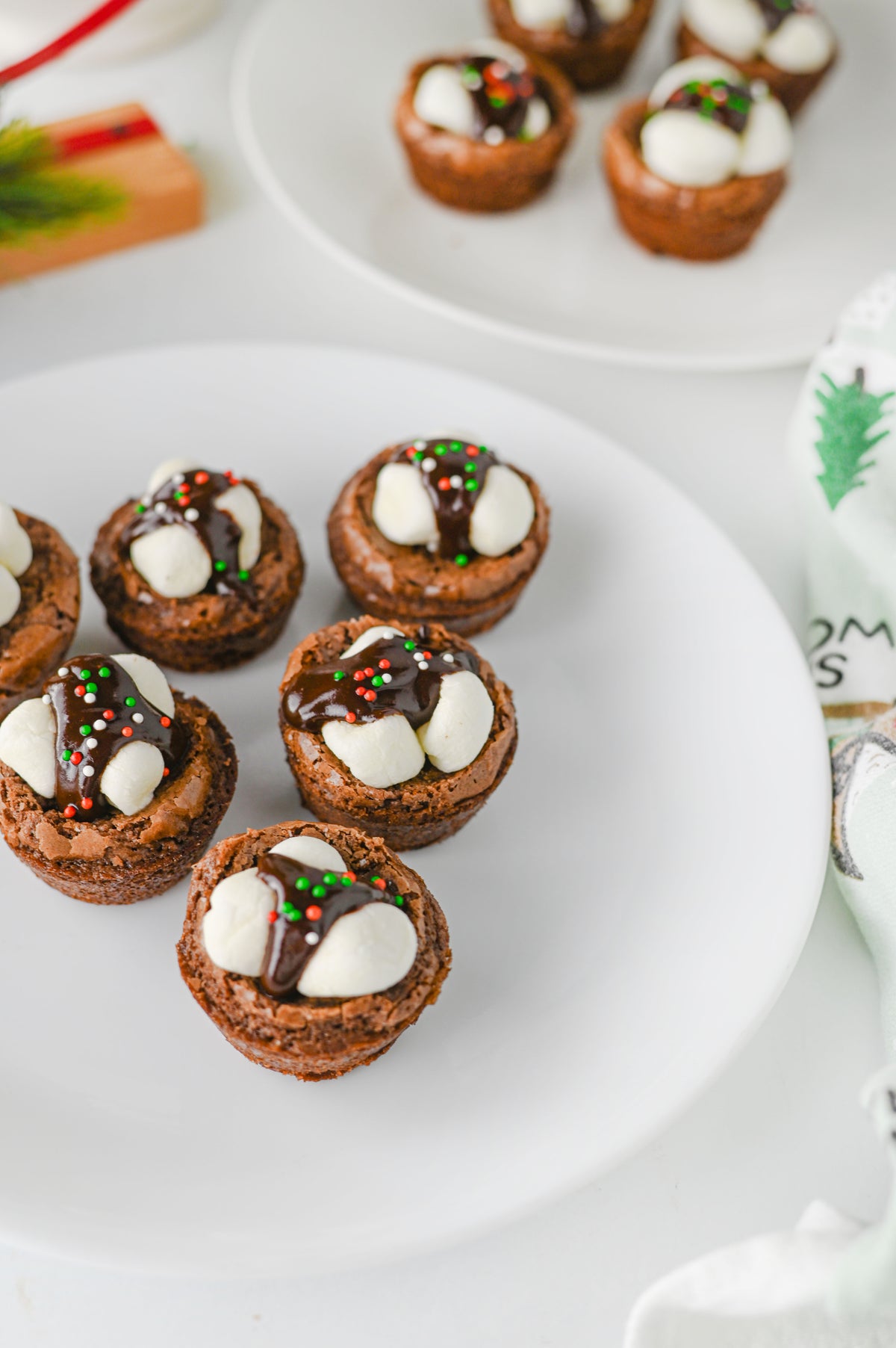 Hot Cocoa Brownie Bites Set #2