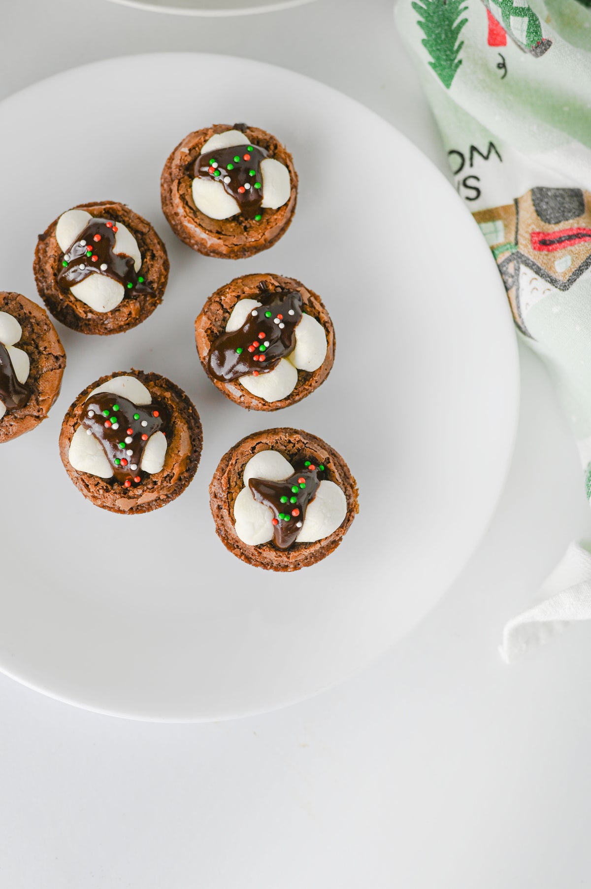 Hot Cocoa Brownie Bites Set #2