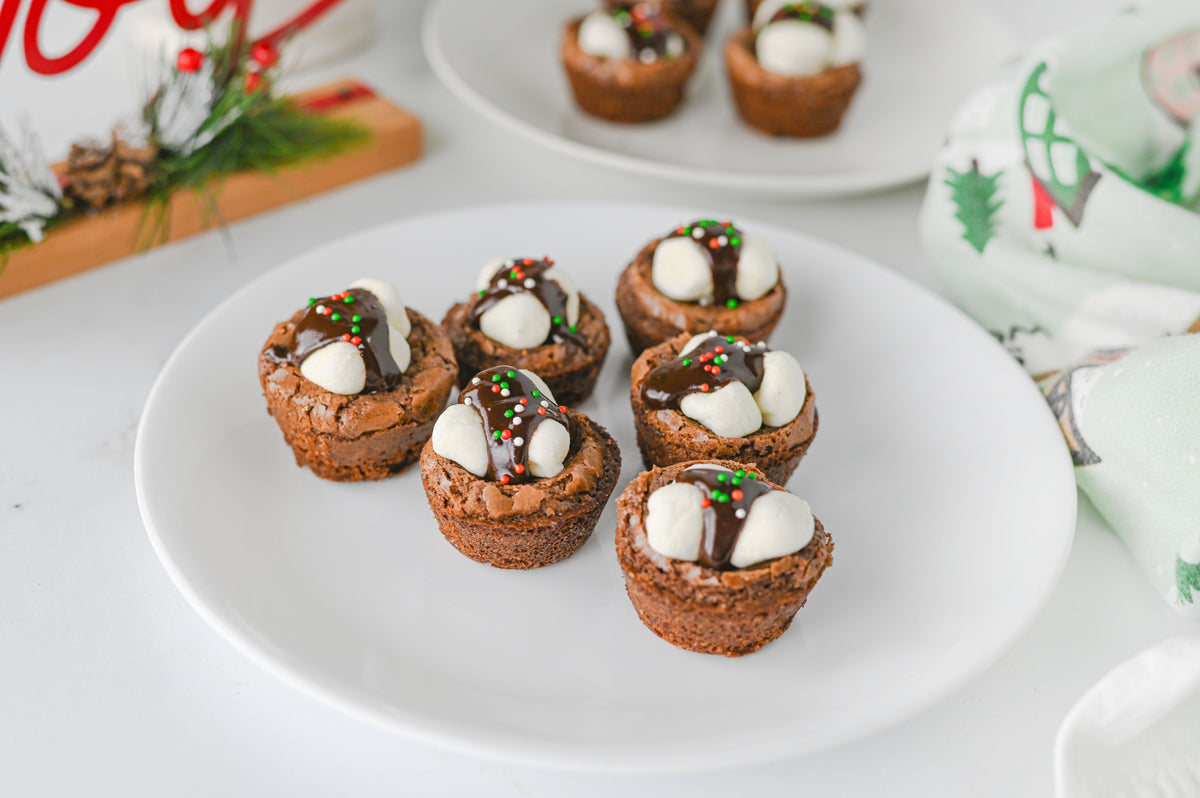 Hot Cocoa Brownie Bites Set #2