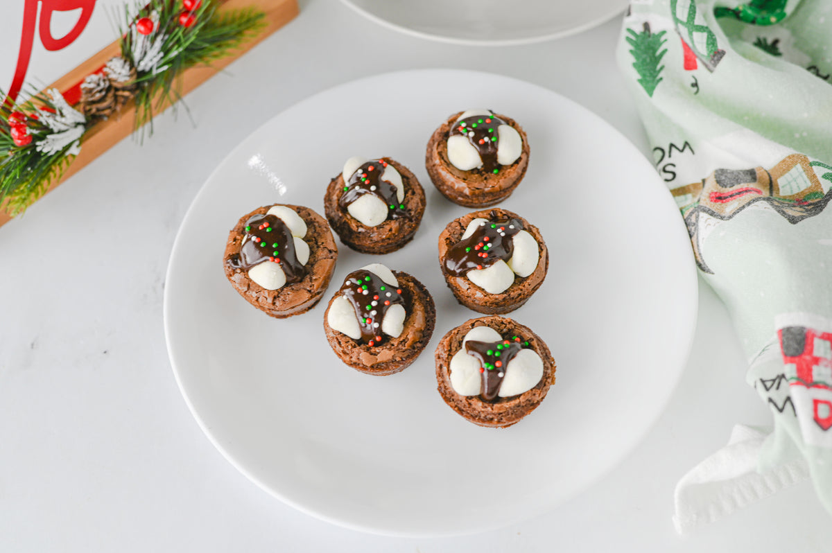 Hot Cocoa Brownie Bites Set #2