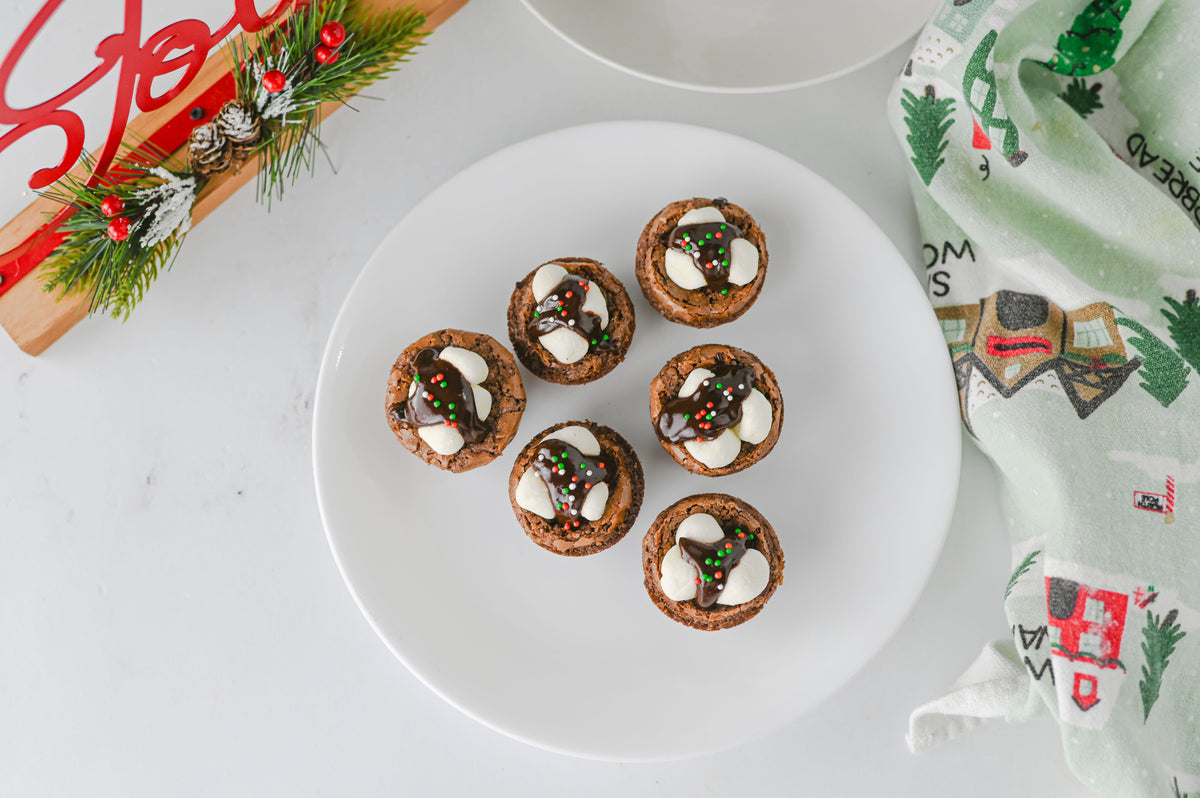 Hot Cocoa Brownie Bites Set #2