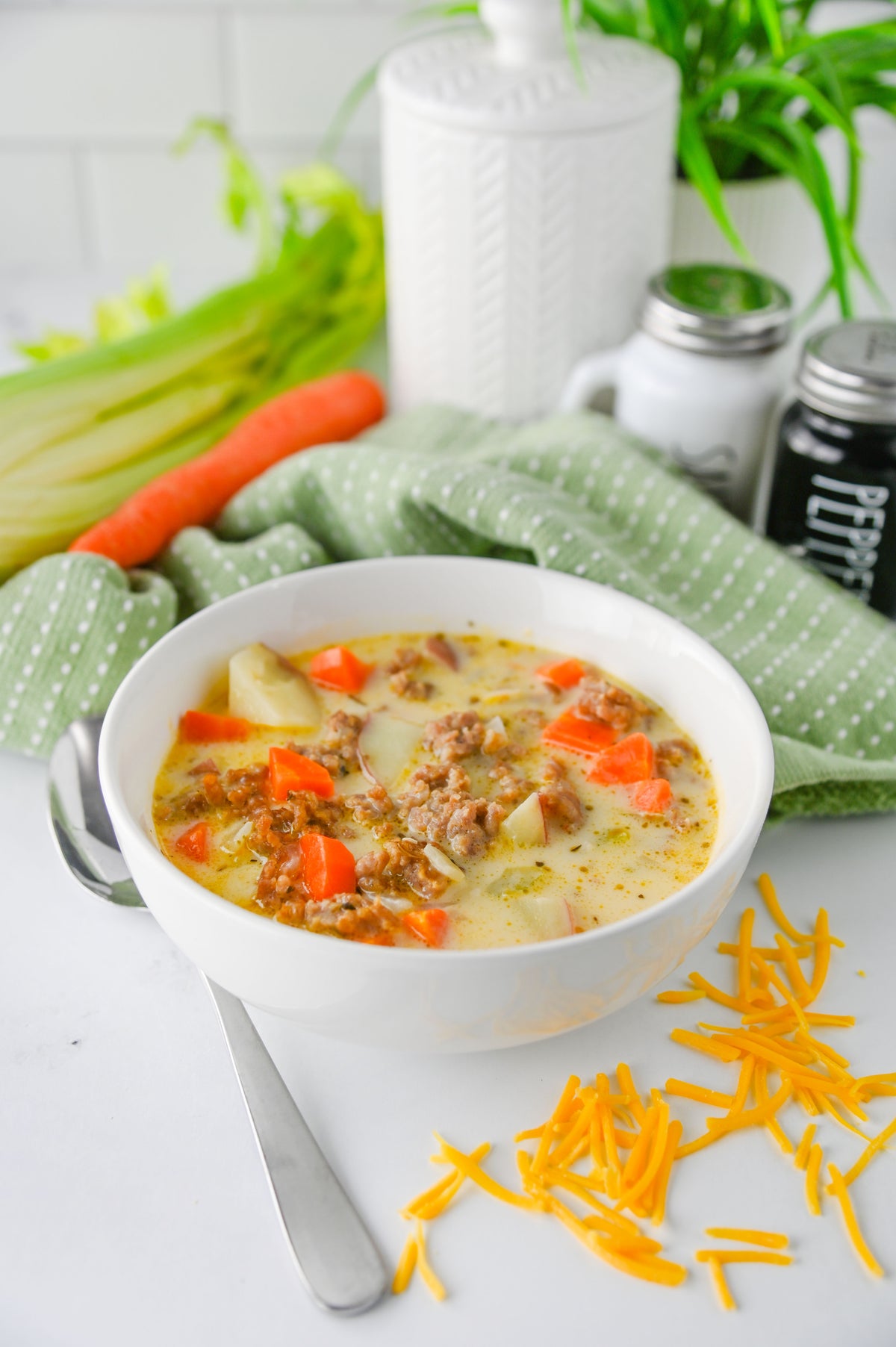 Italian Sausage Potato Soup Set #2