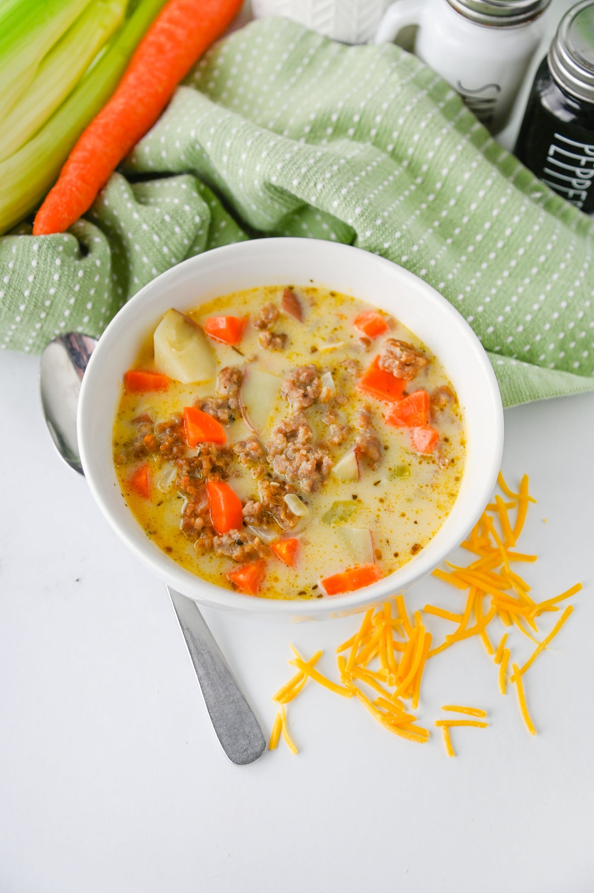 Italian Sausage Potato Soup Set #2