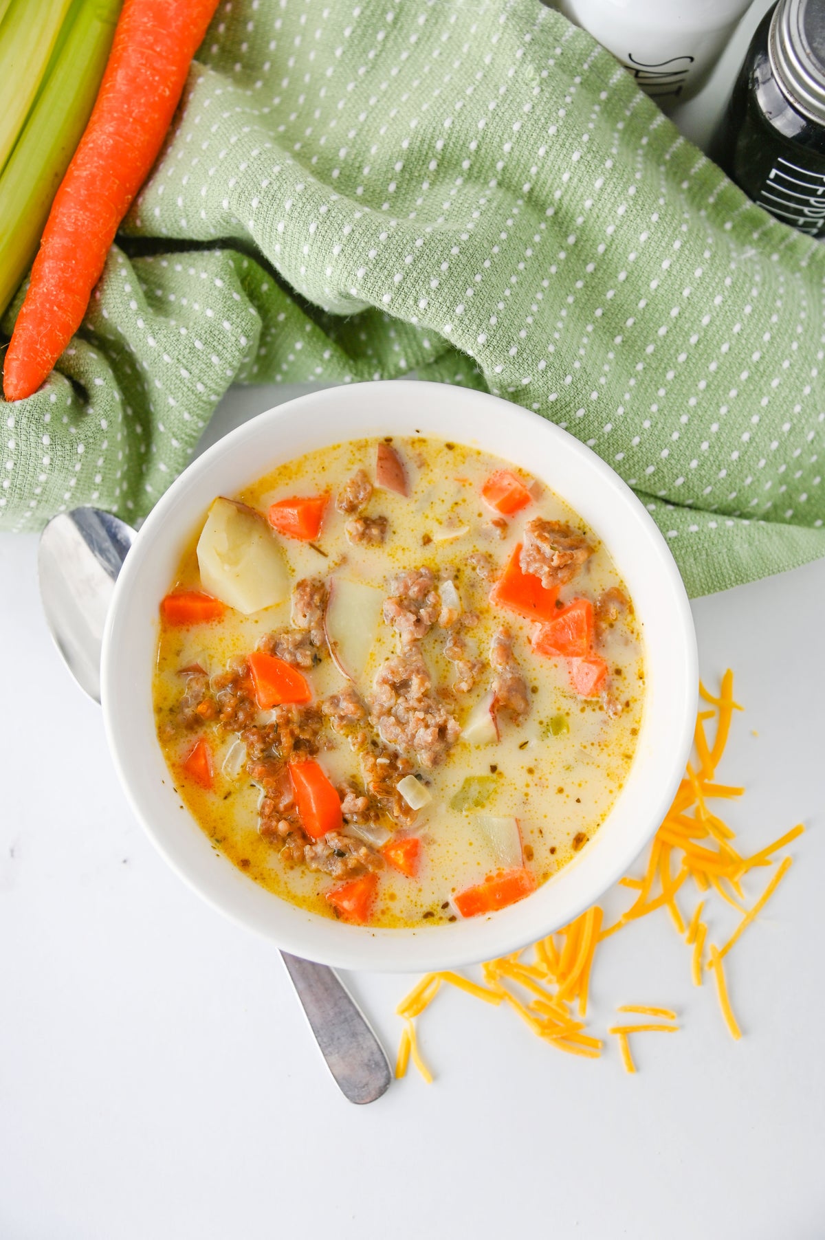 Italian Sausage Potato Soup Set #2