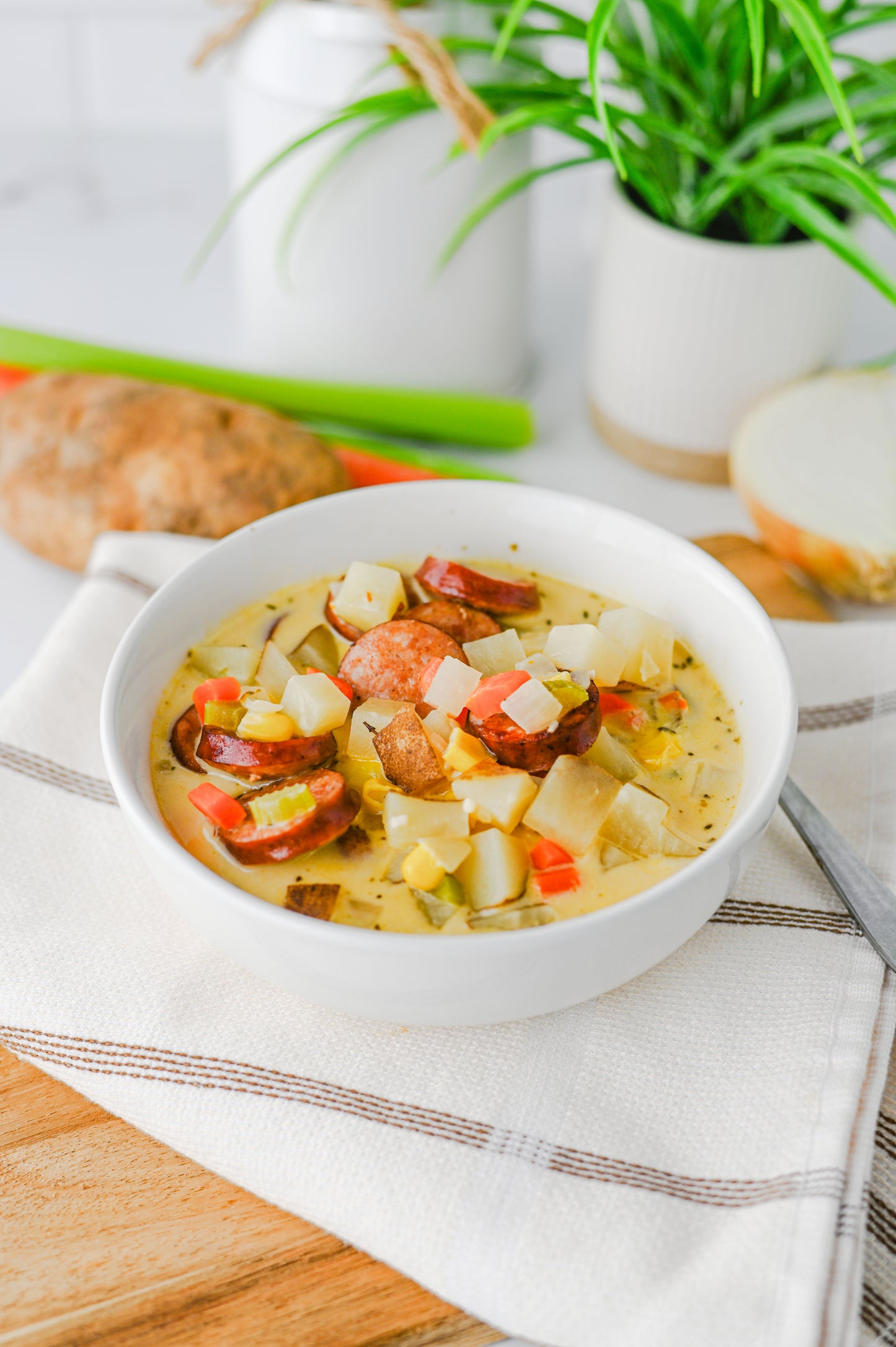 Kielbasa Potato Soup Set #2