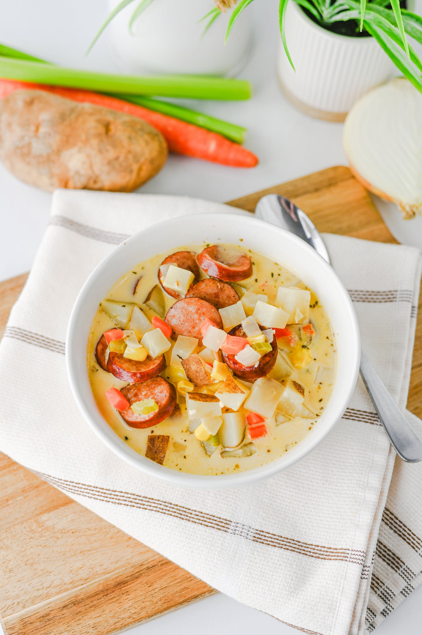 Kielbasa Potato Soup Set #2