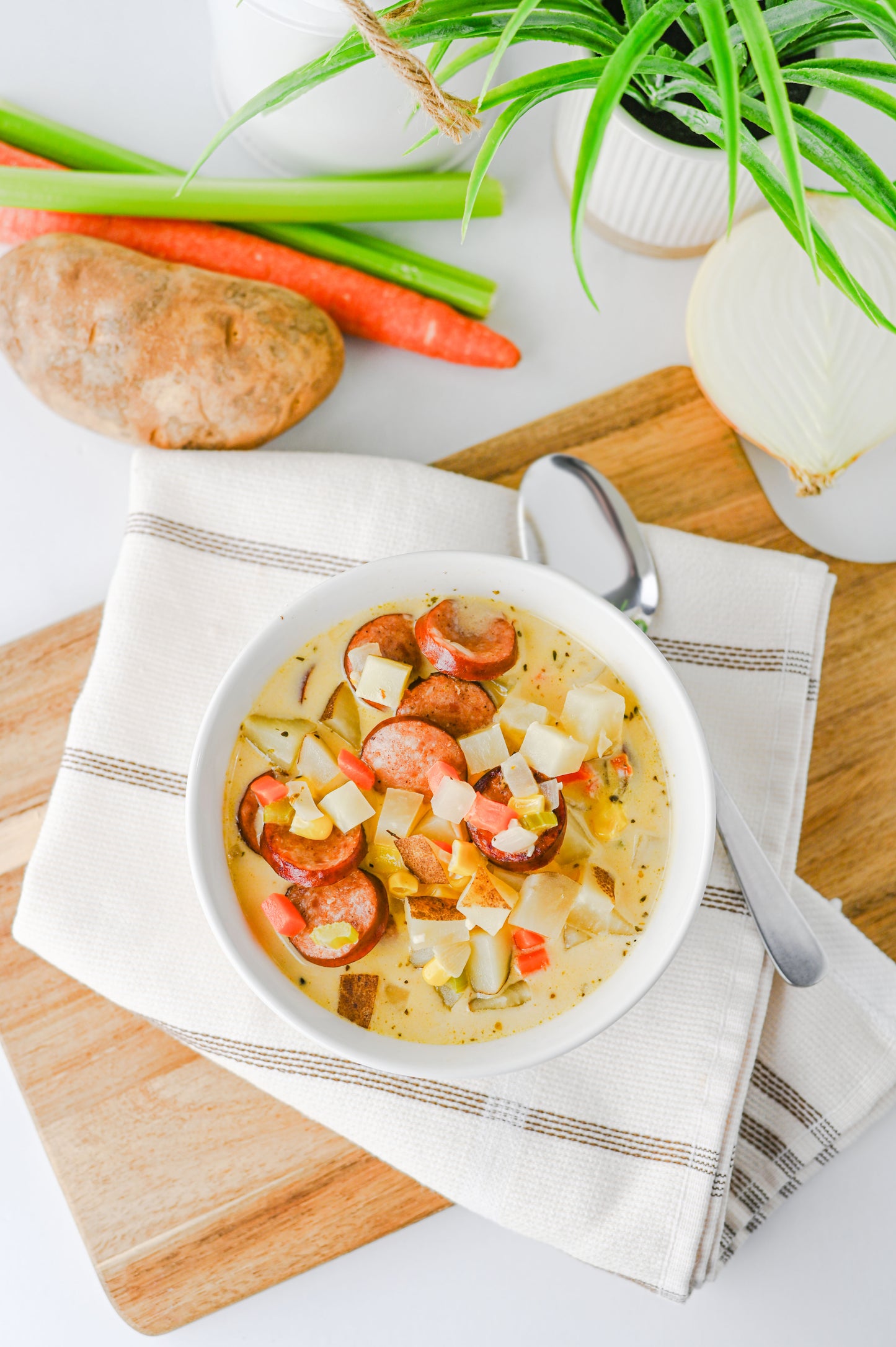 Kielbasa Potato Soup Set #2