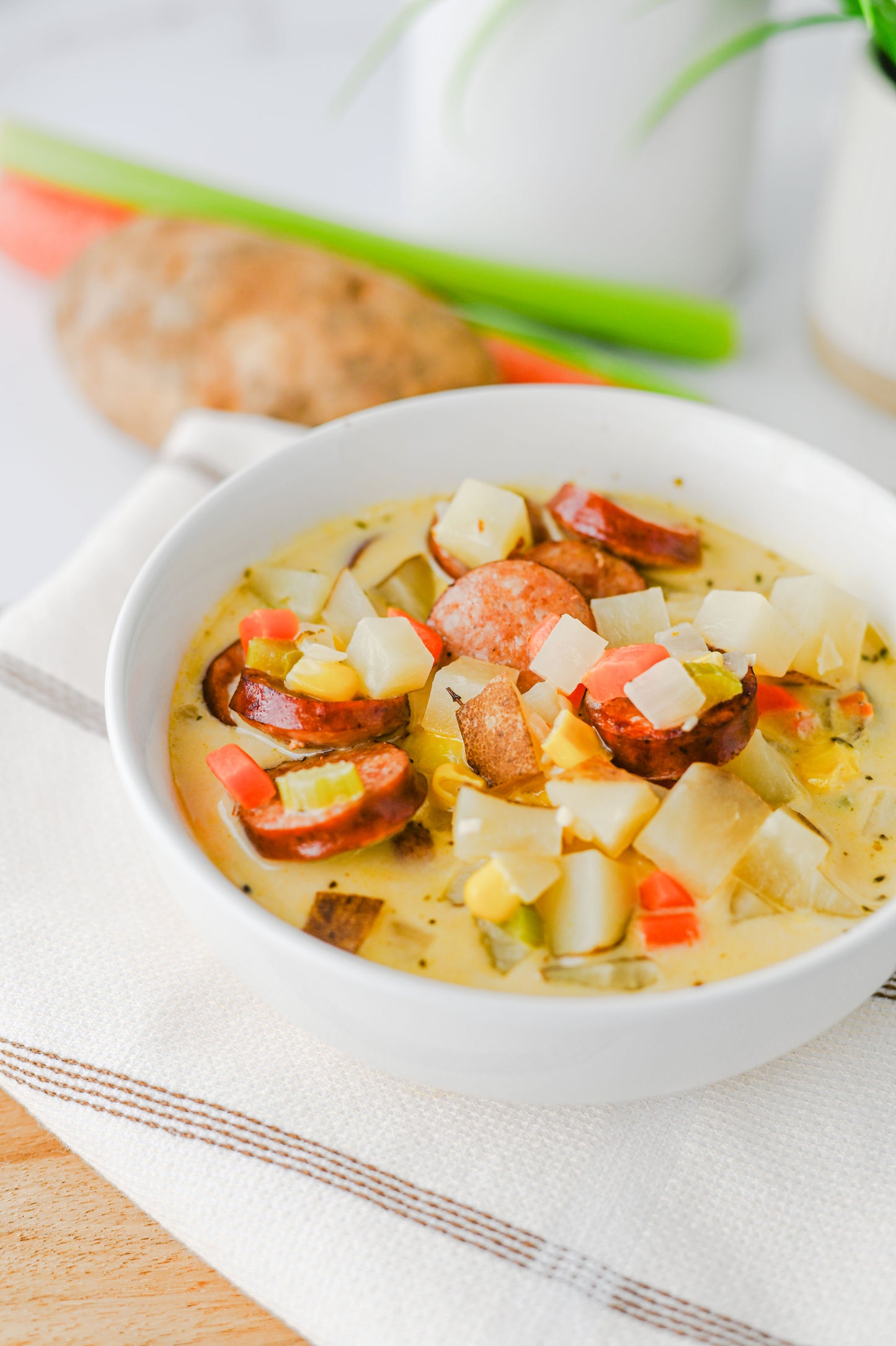 Kielbasa Potato Soup Set #2