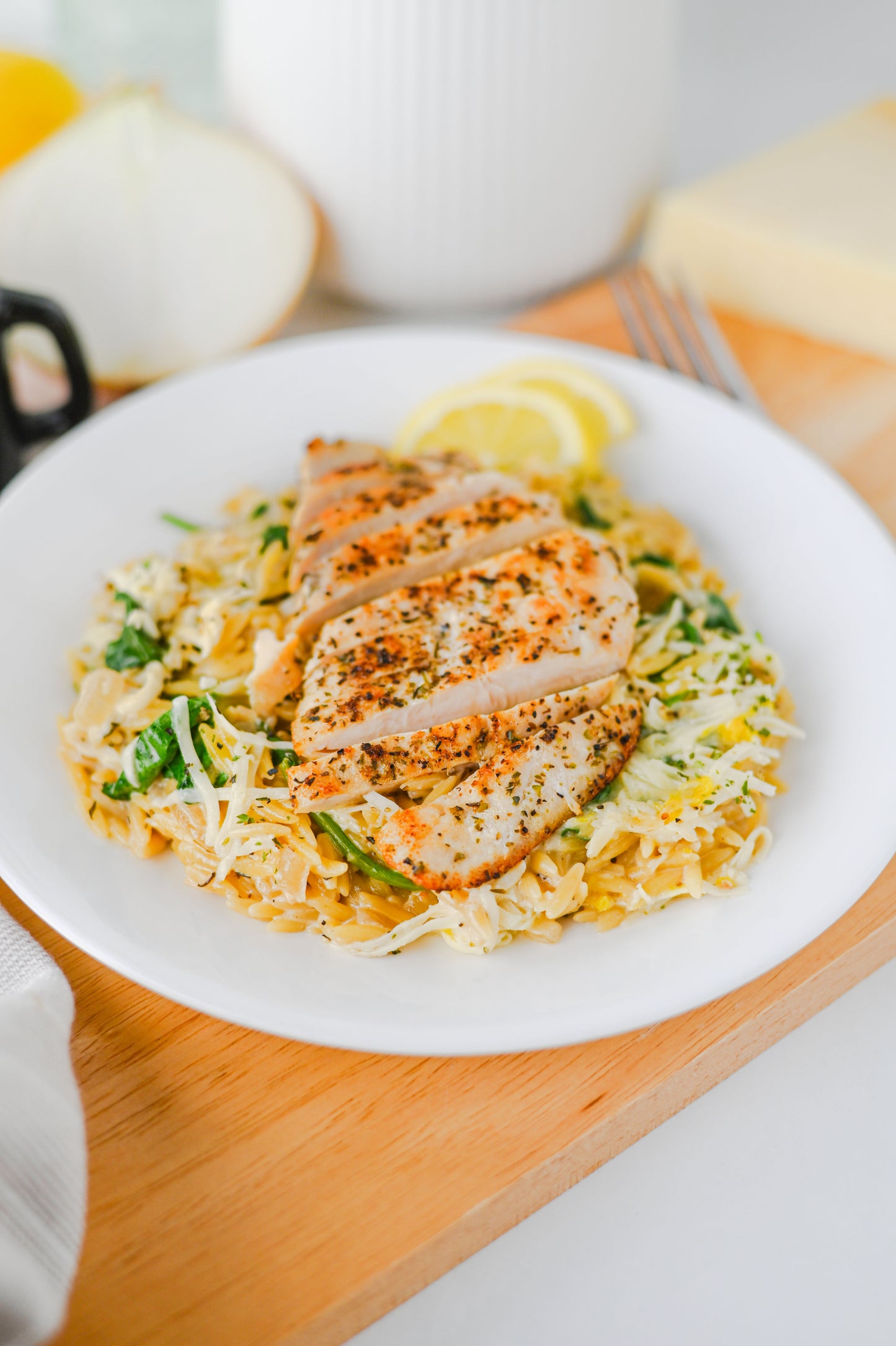 Lemon Chicken Orzo Set #2