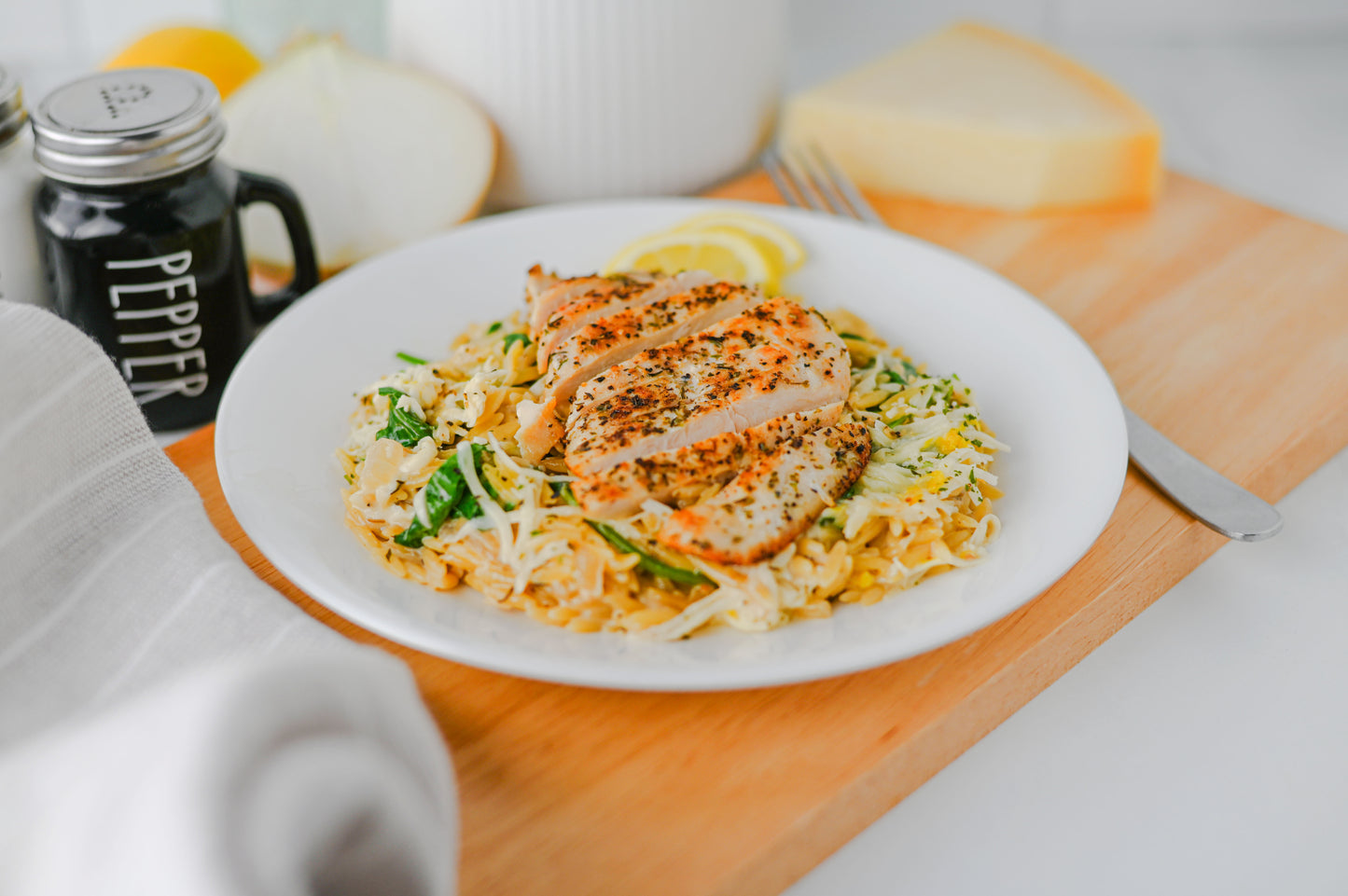 Lemon Chicken Orzo Set #2