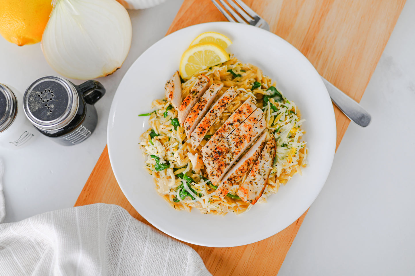 Lemon Chicken Orzo Set #2