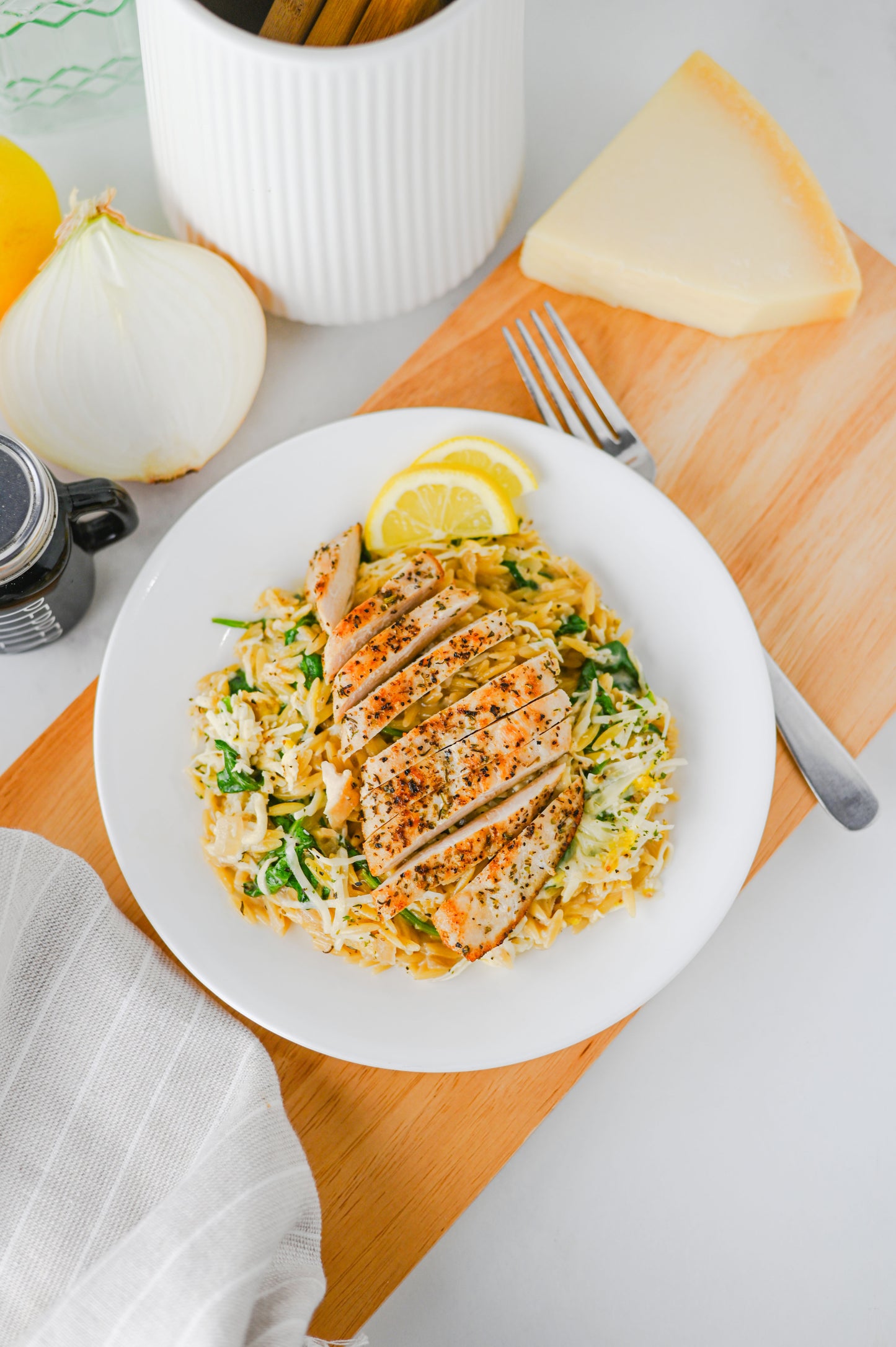 Lemon Chicken Orzo Set #2