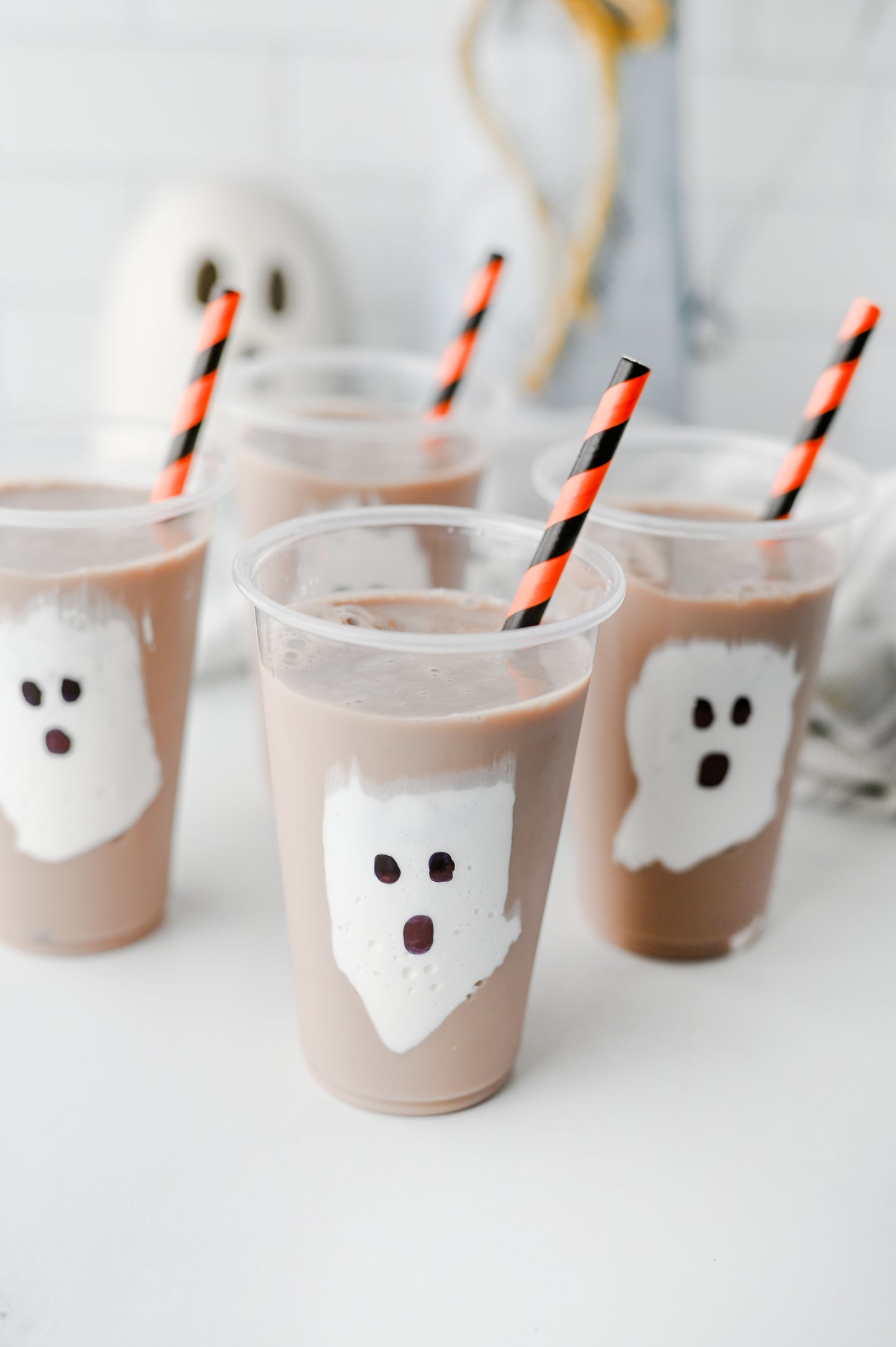 Marshmallow Fluff Ghost Cups Set #2