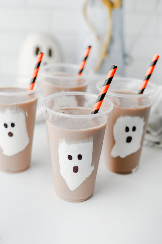Marshmallow Fluff Ghost Cups Set #2